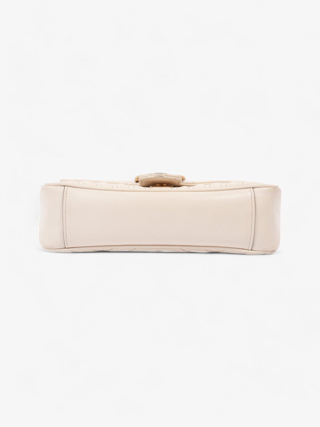 Gucci GG Marmont White Matelasse Leather Small