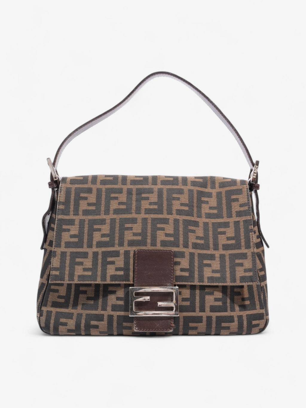 Fendi Mamma Baguette Tobacco / Brown Canvas