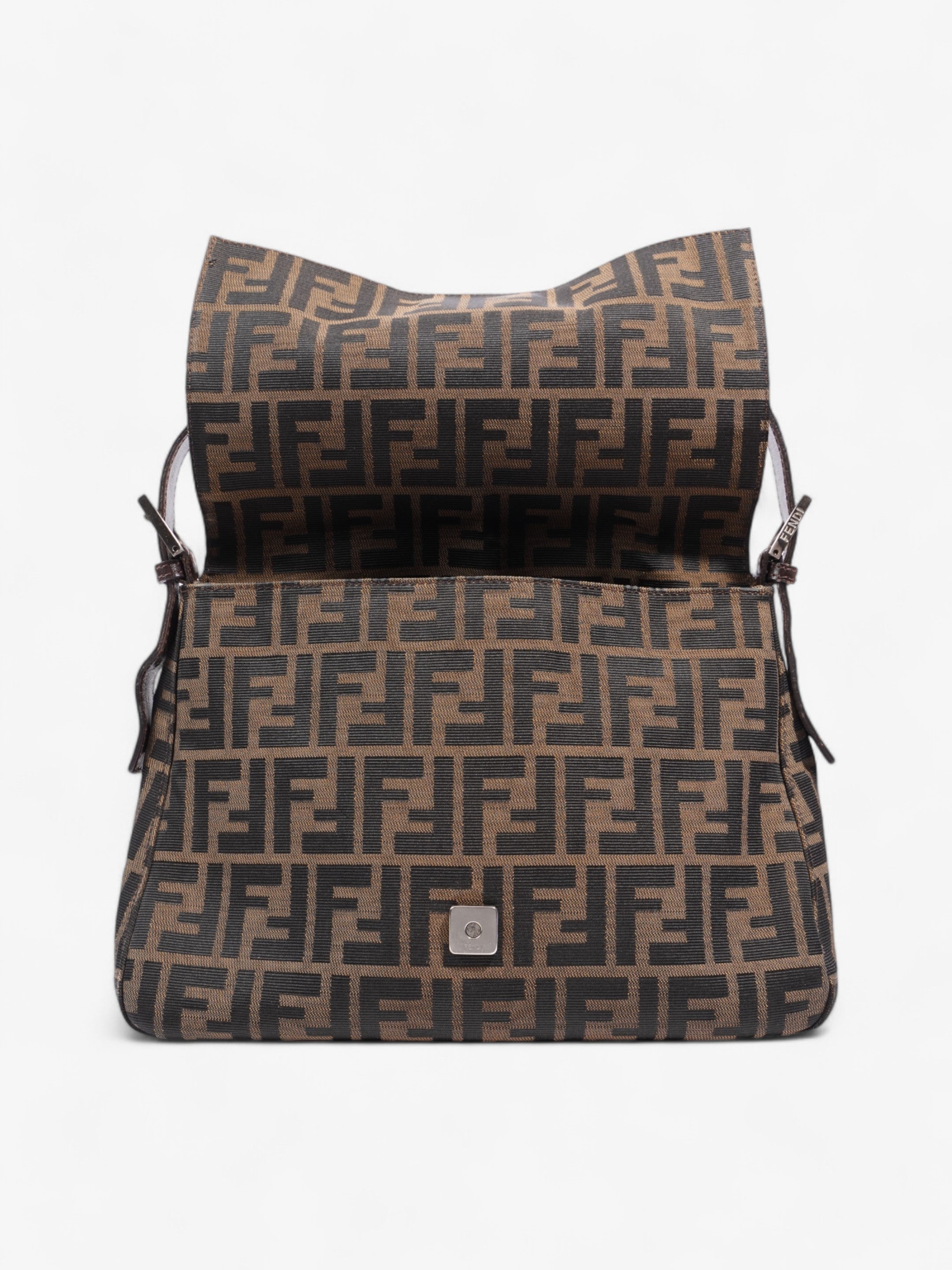 Fendi Mamma Baguette Tobacco / Brown Canvas