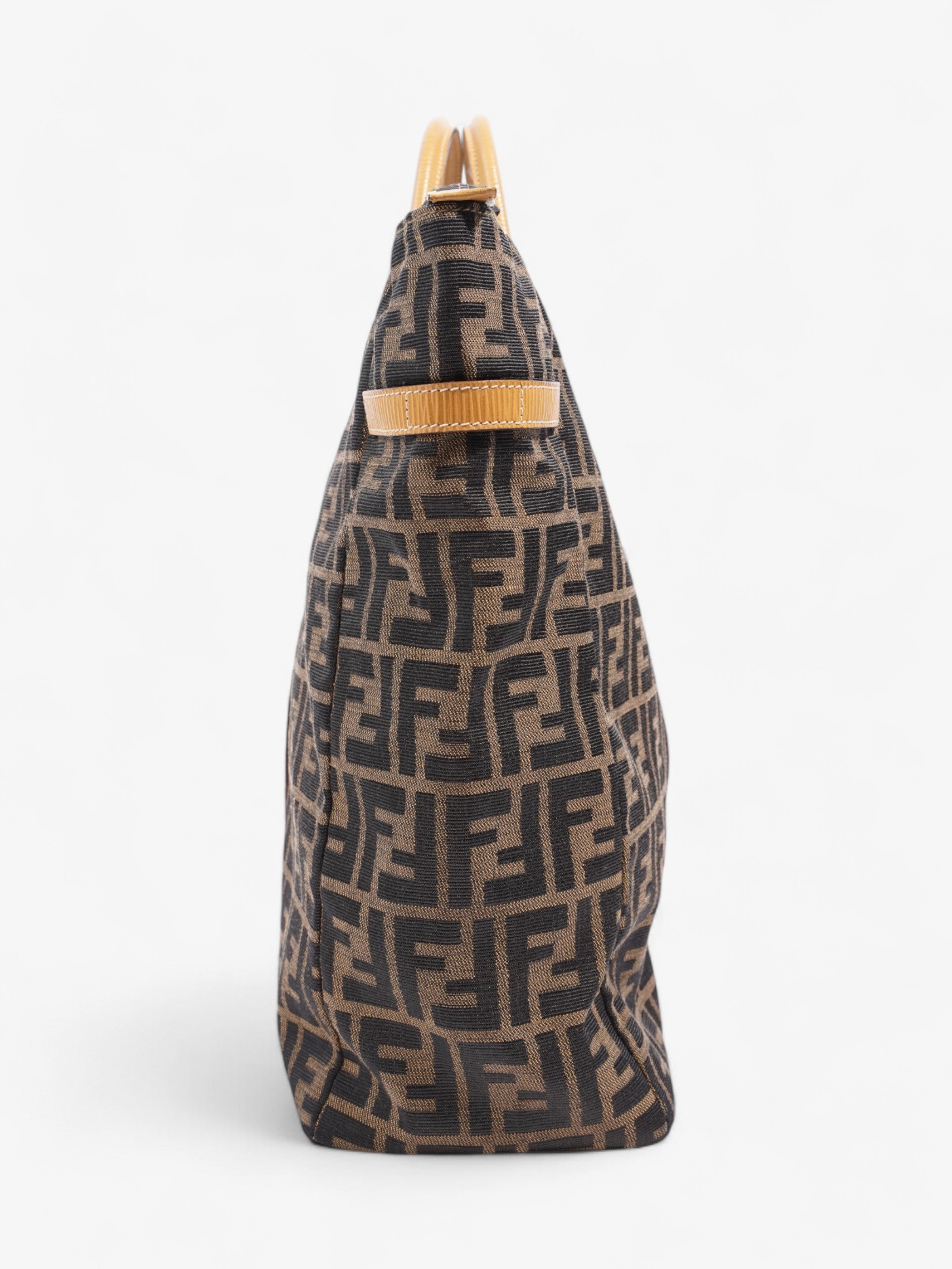 Fendi Zucca Weekender Tote Brown Canvas
