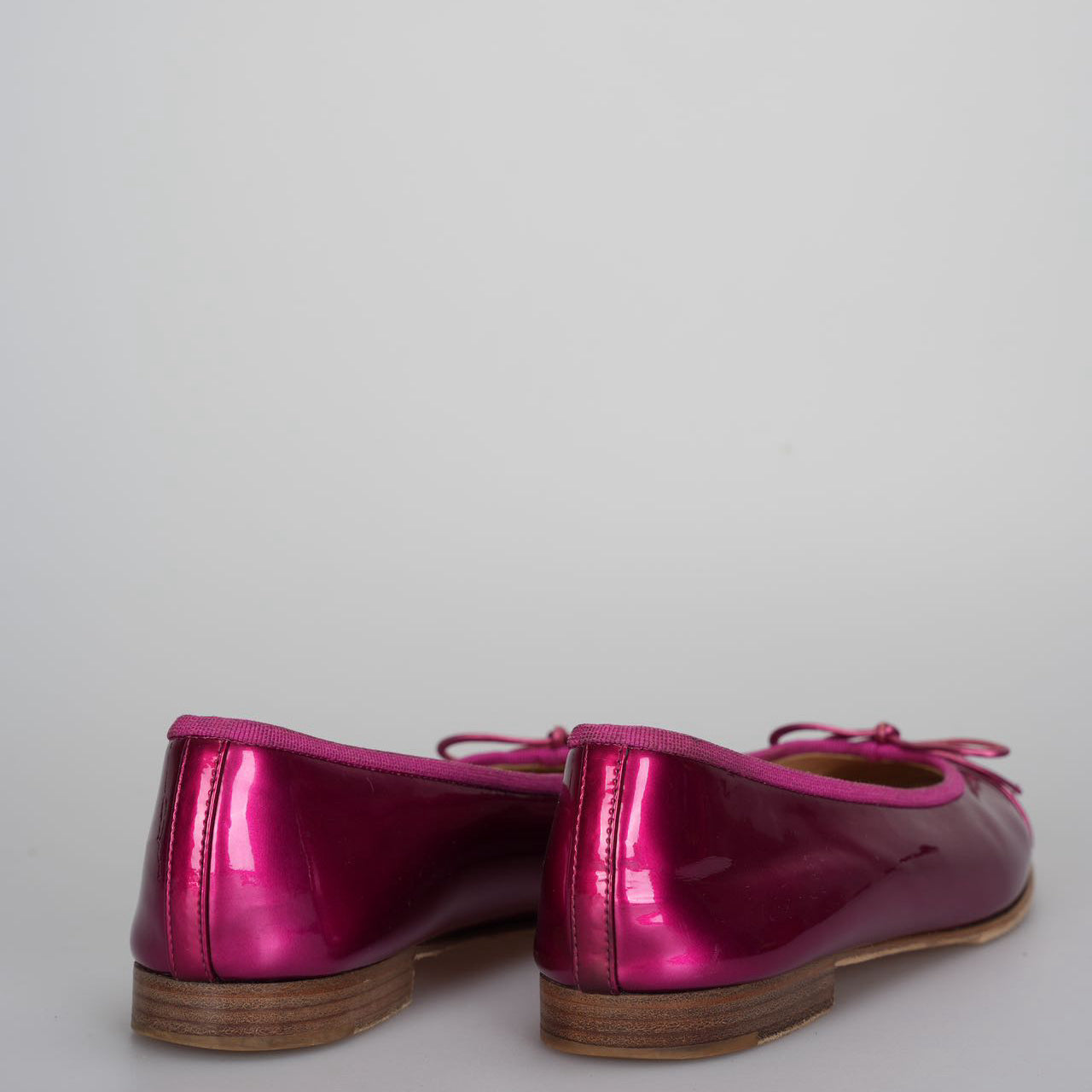 Chanel Ballet Flats 37.5 in Hot Pink