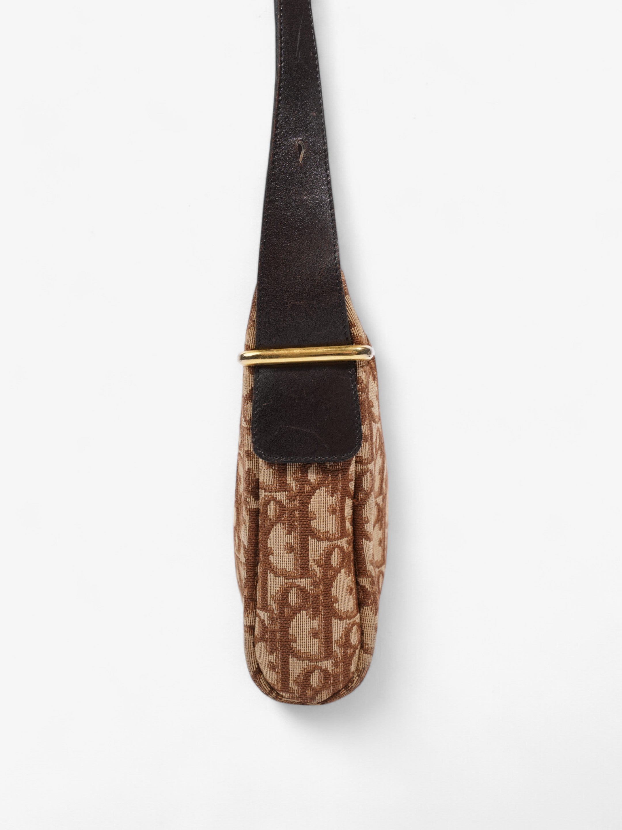 Christian Dior Vintage Trotter Brown Canvas