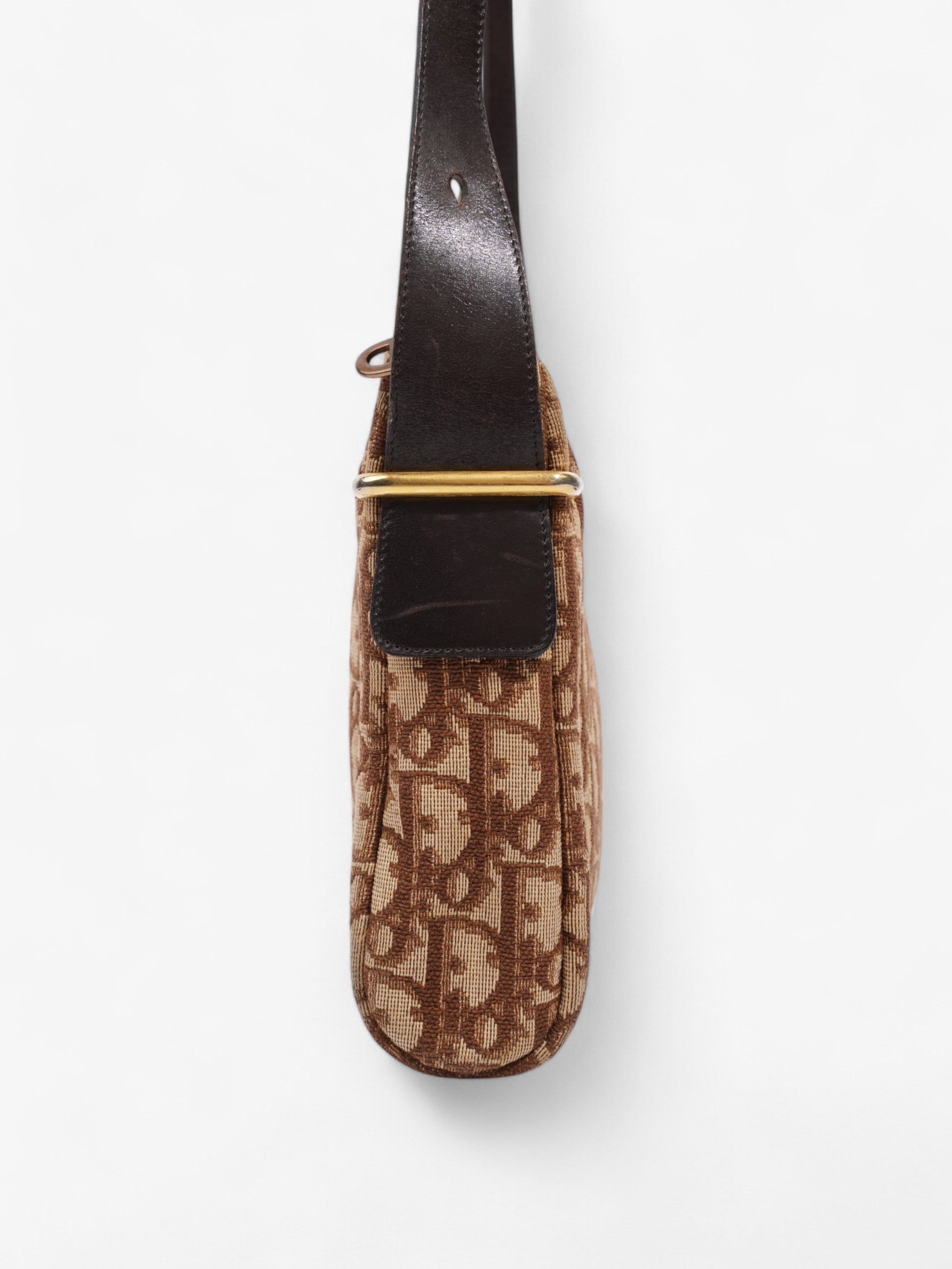 Christian Dior Vintage Trotter Brown Canvas