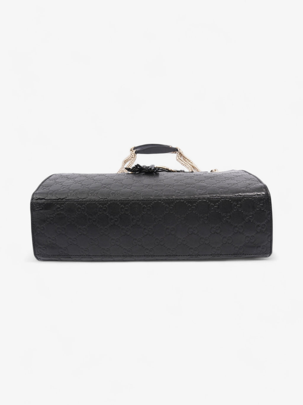 Gucci Emily Guccissima Chain Black Calfskin Leather