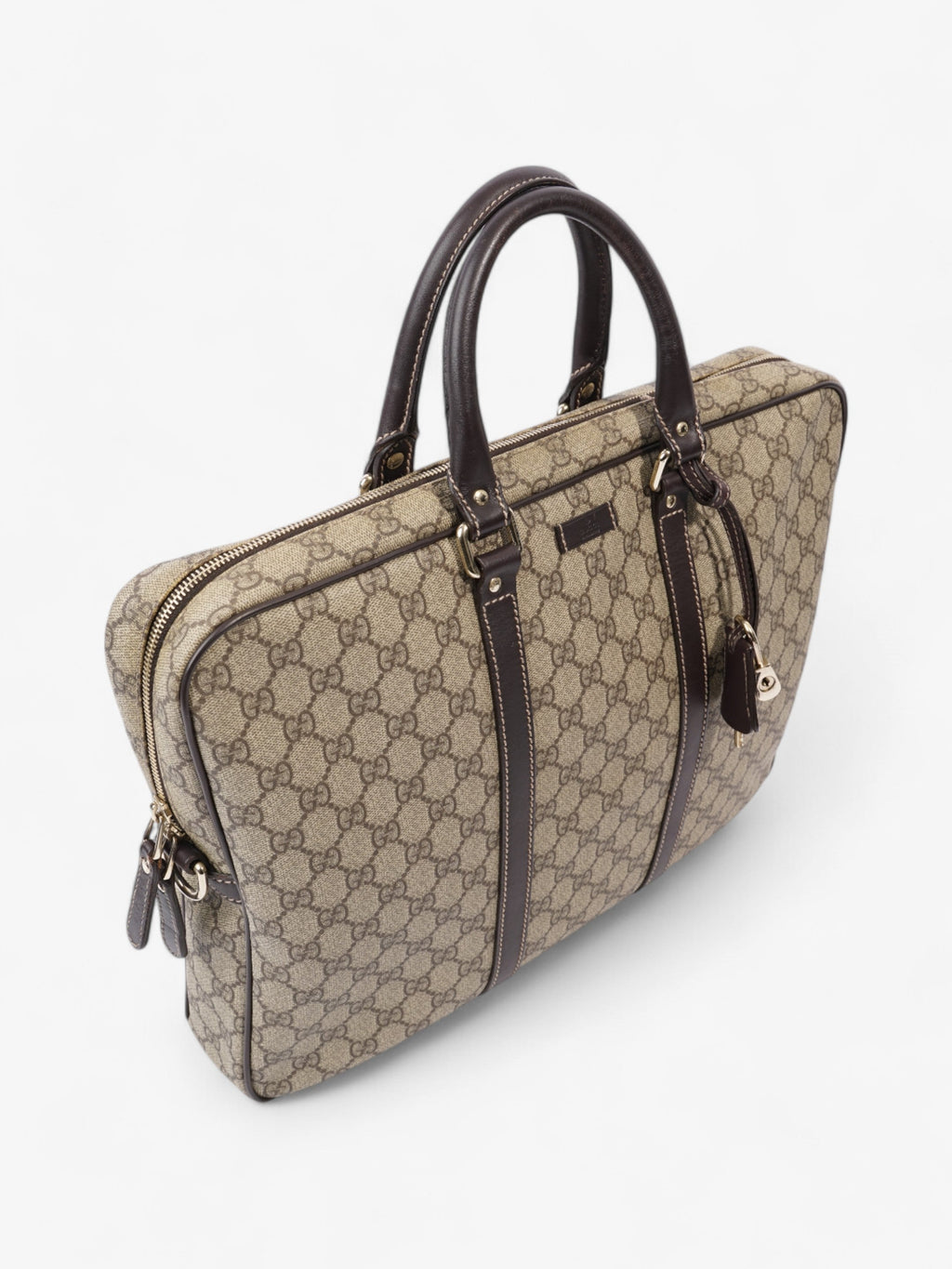 Gucci GG Business Bag GG Supreme / Brown Coated Canvas