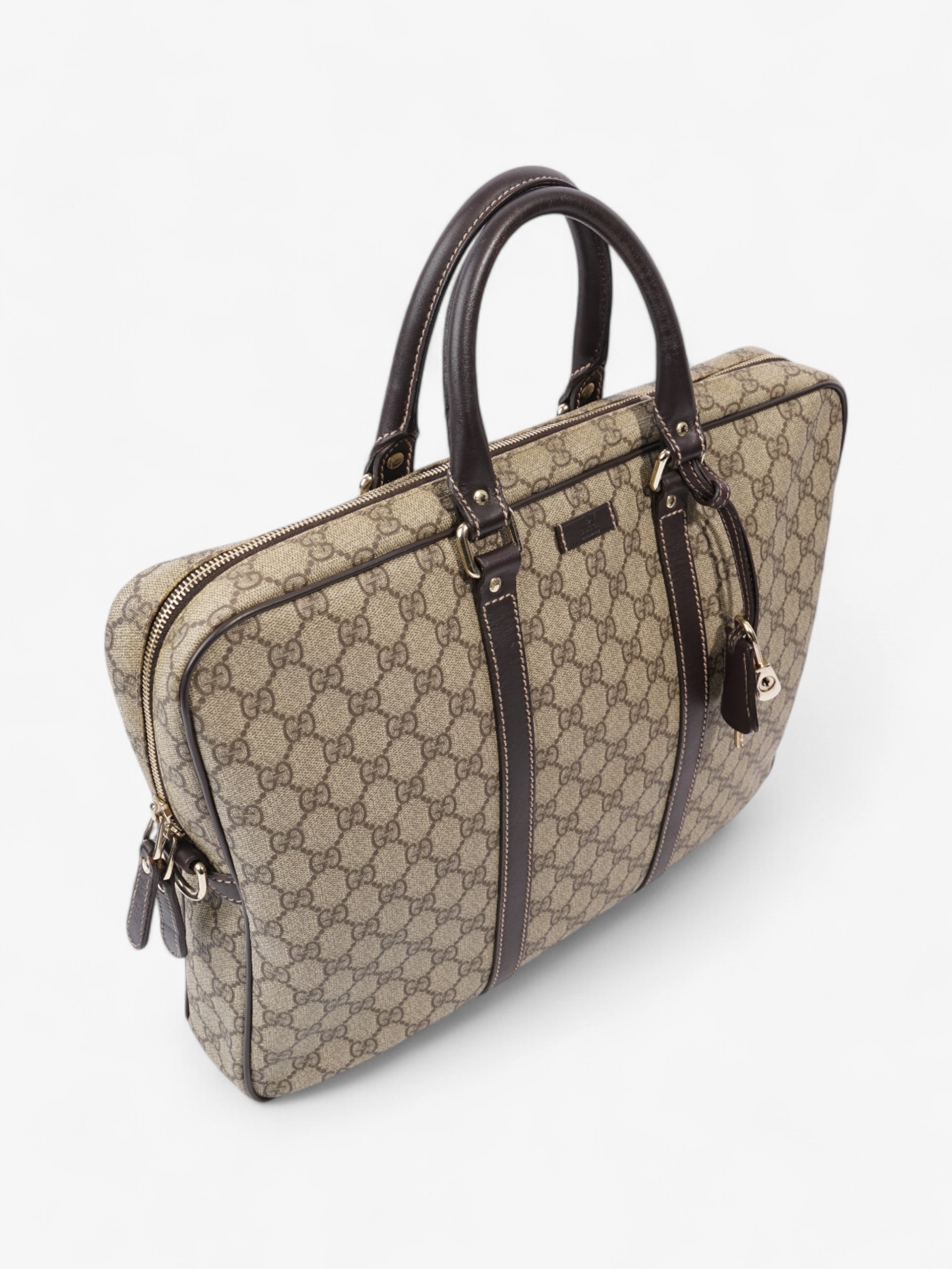Gucci GG Business Bag GG Supreme / Brown Coated Canvas