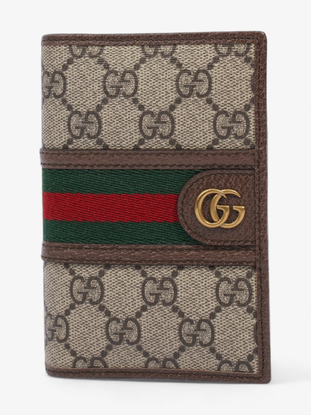 Gucci Ophidia GG  Case GG Supreme / Red / Green Coated Canvas