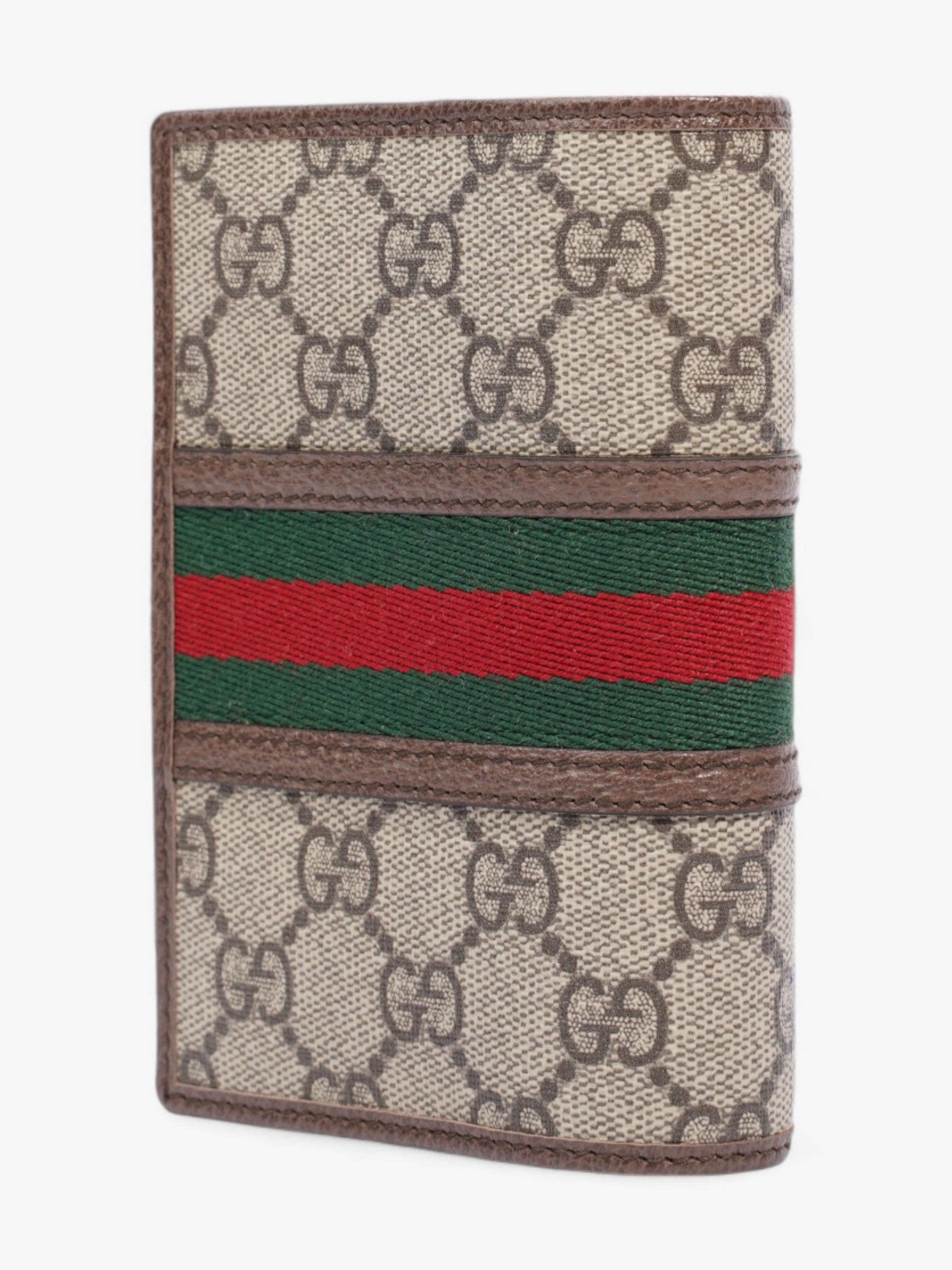 Gucci Ophidia GG  Case GG Supreme / Red / Green Coated Canvas