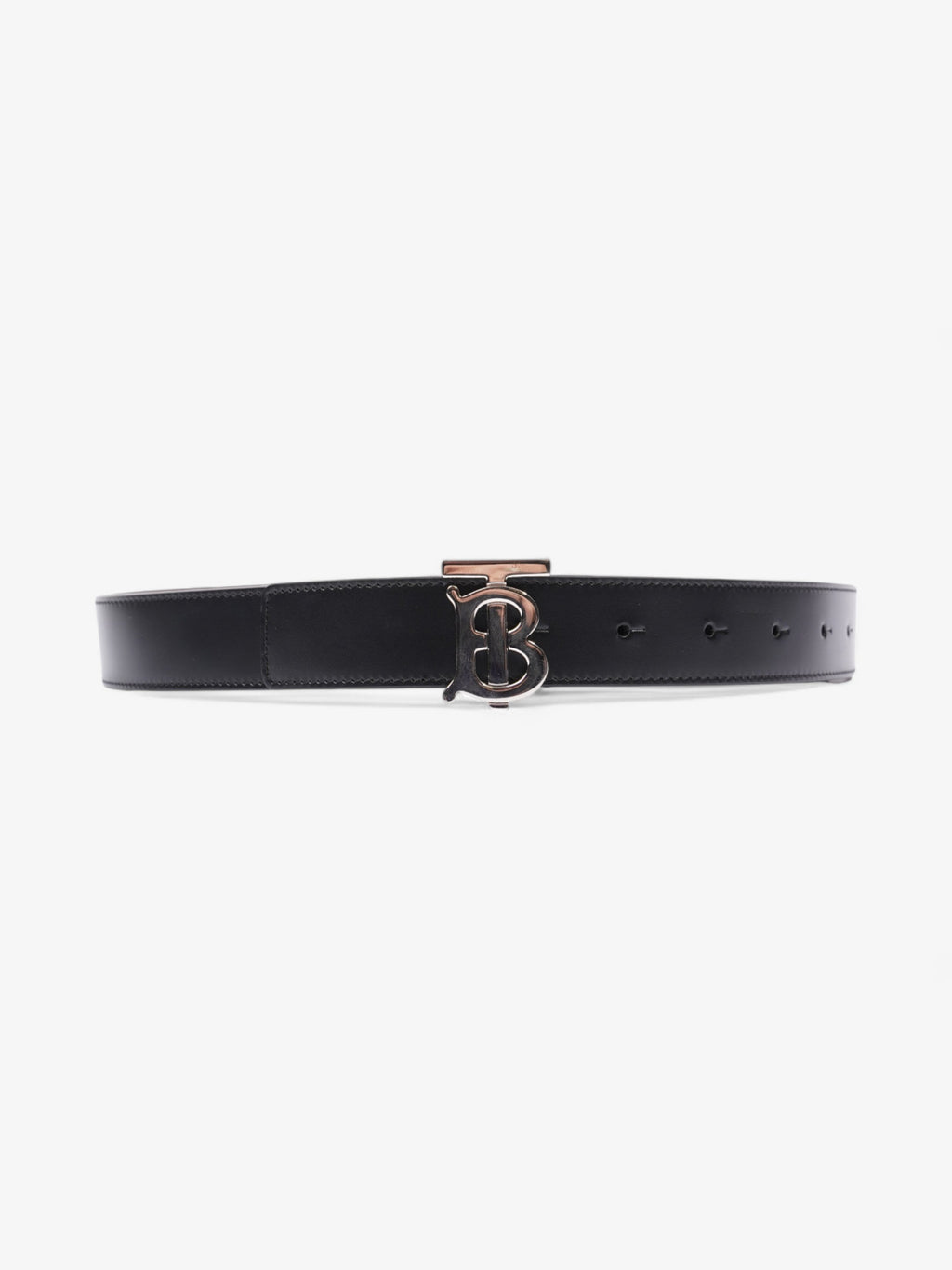 Burberry TB Reversible Belt Black / Brown Leather S