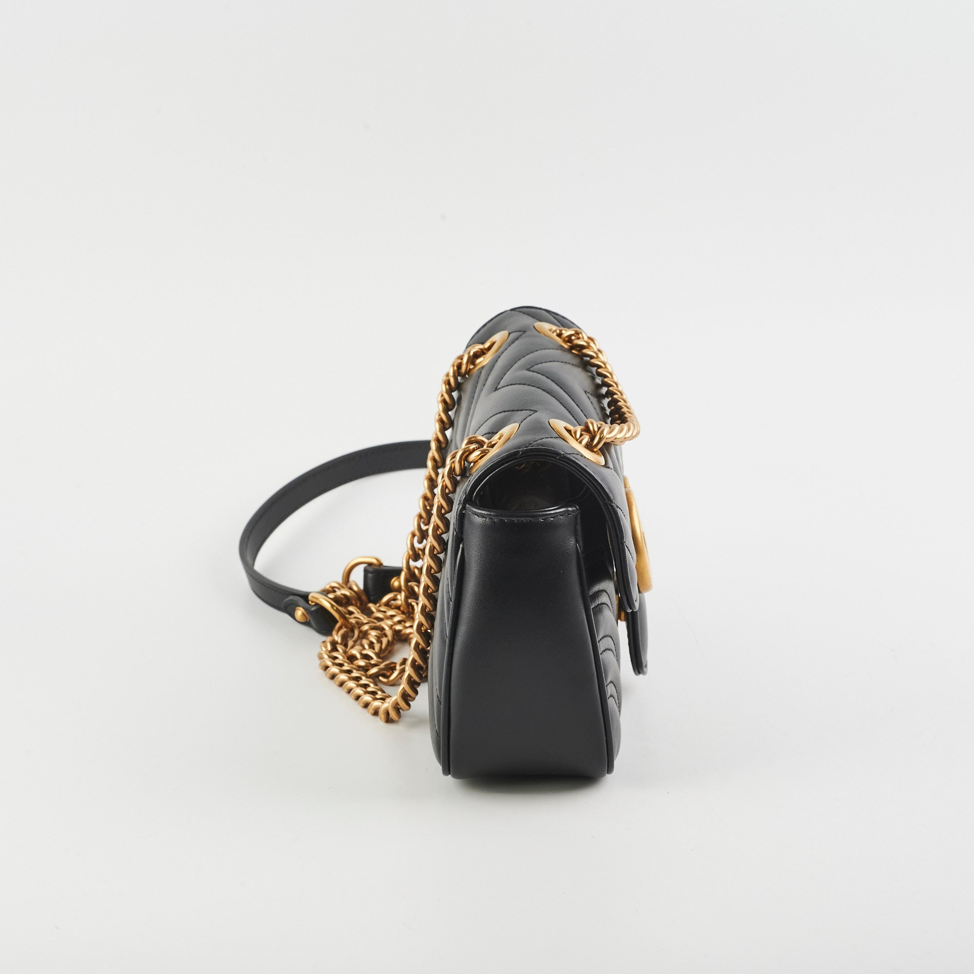 Gucci Marmont Mini Black Shoulder Bag