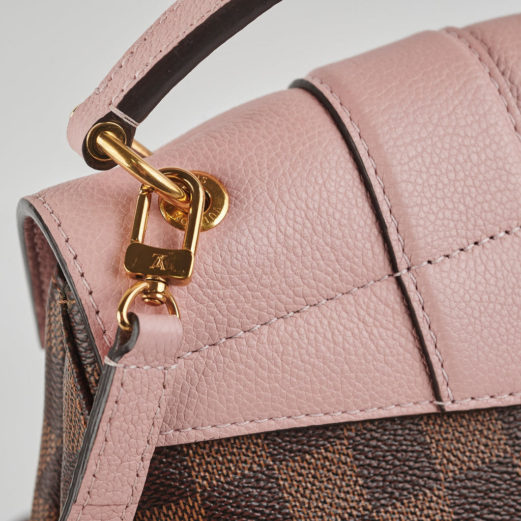Louis Vuitton Clapton Backpack Pink/Damier Ebene