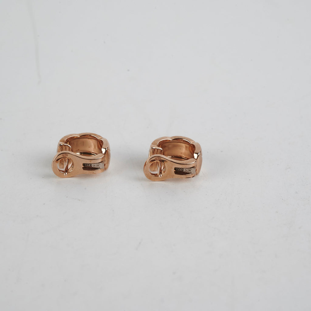 Chanel Coco Crush Earrings - Beige Gold