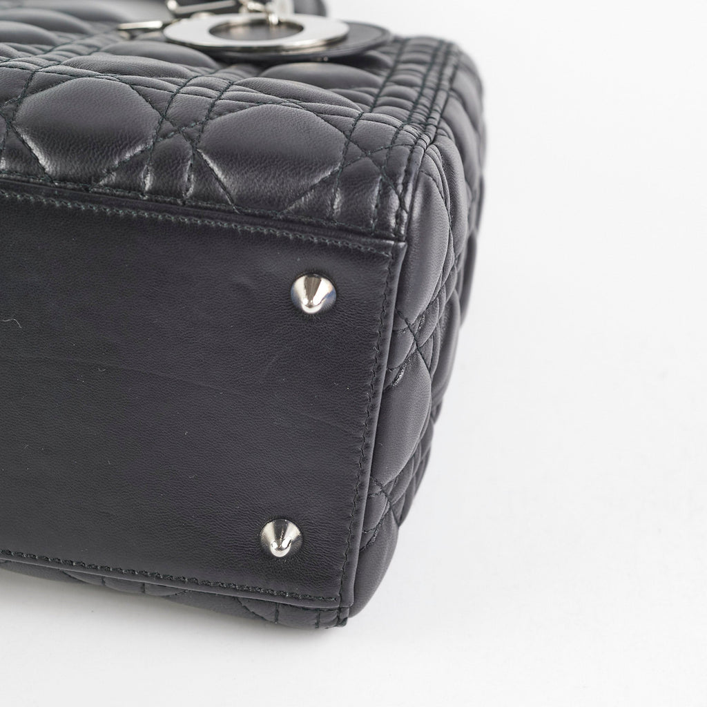 Christian Dior Medium Lady Dior Black