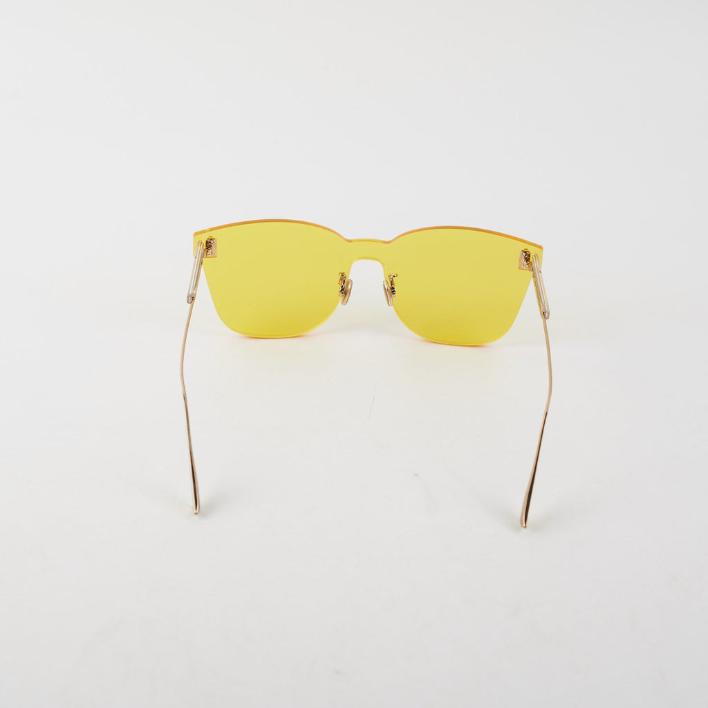 Dior Yellow Sunglasses