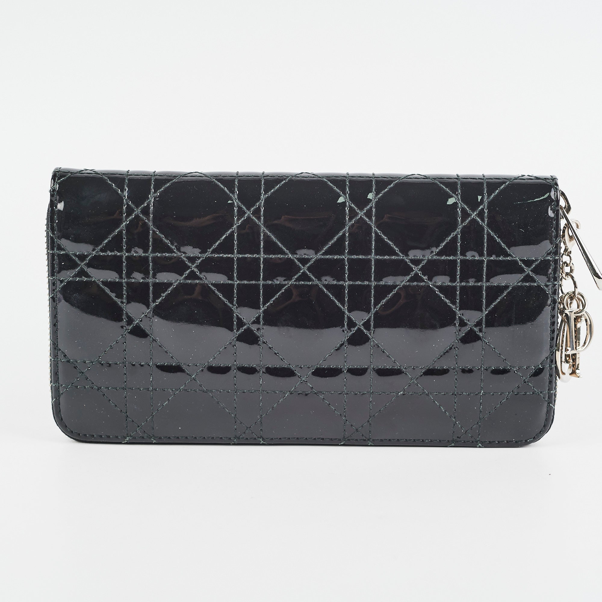 Dior Zippy Long Wallet Black