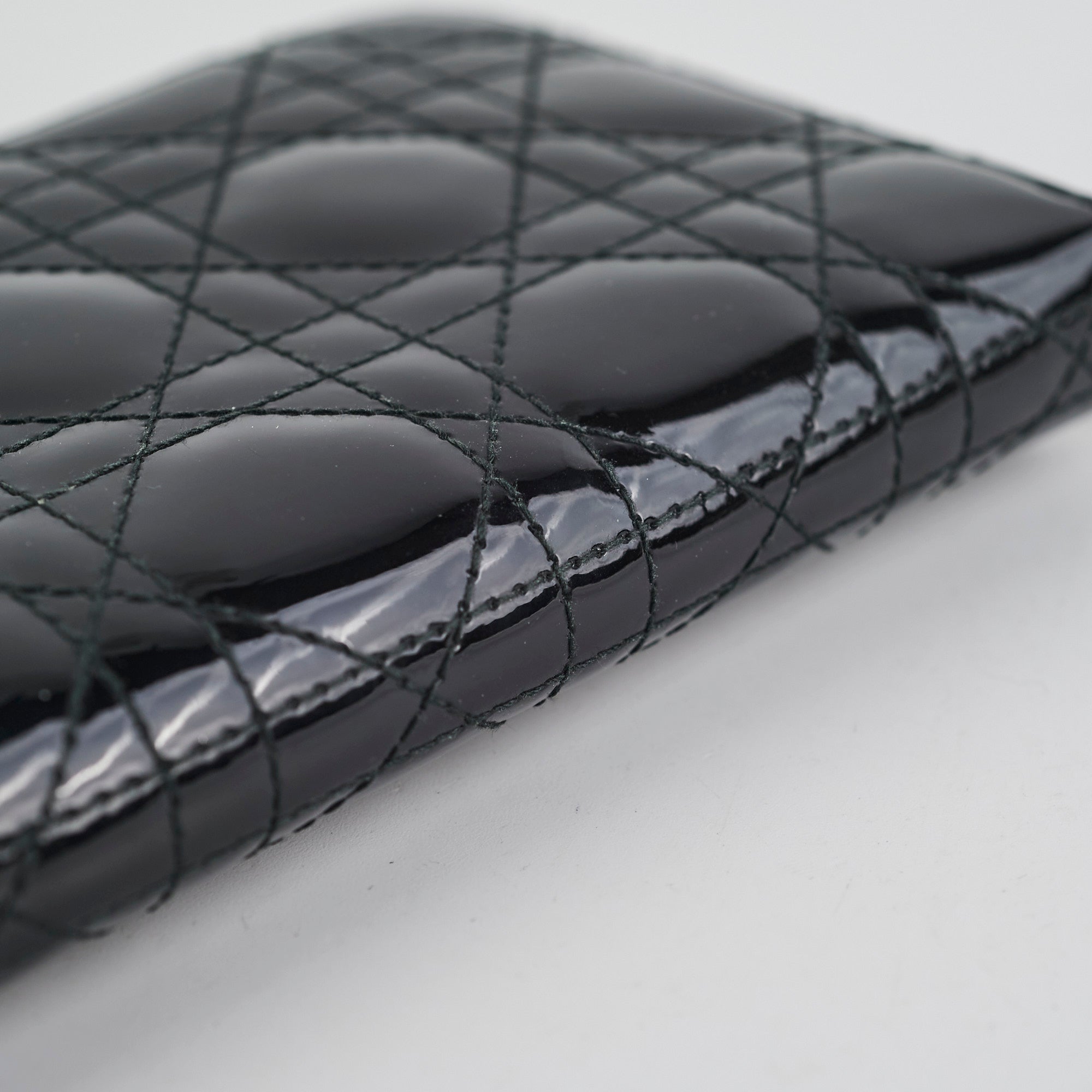 Dior Zippy Long Wallet Black