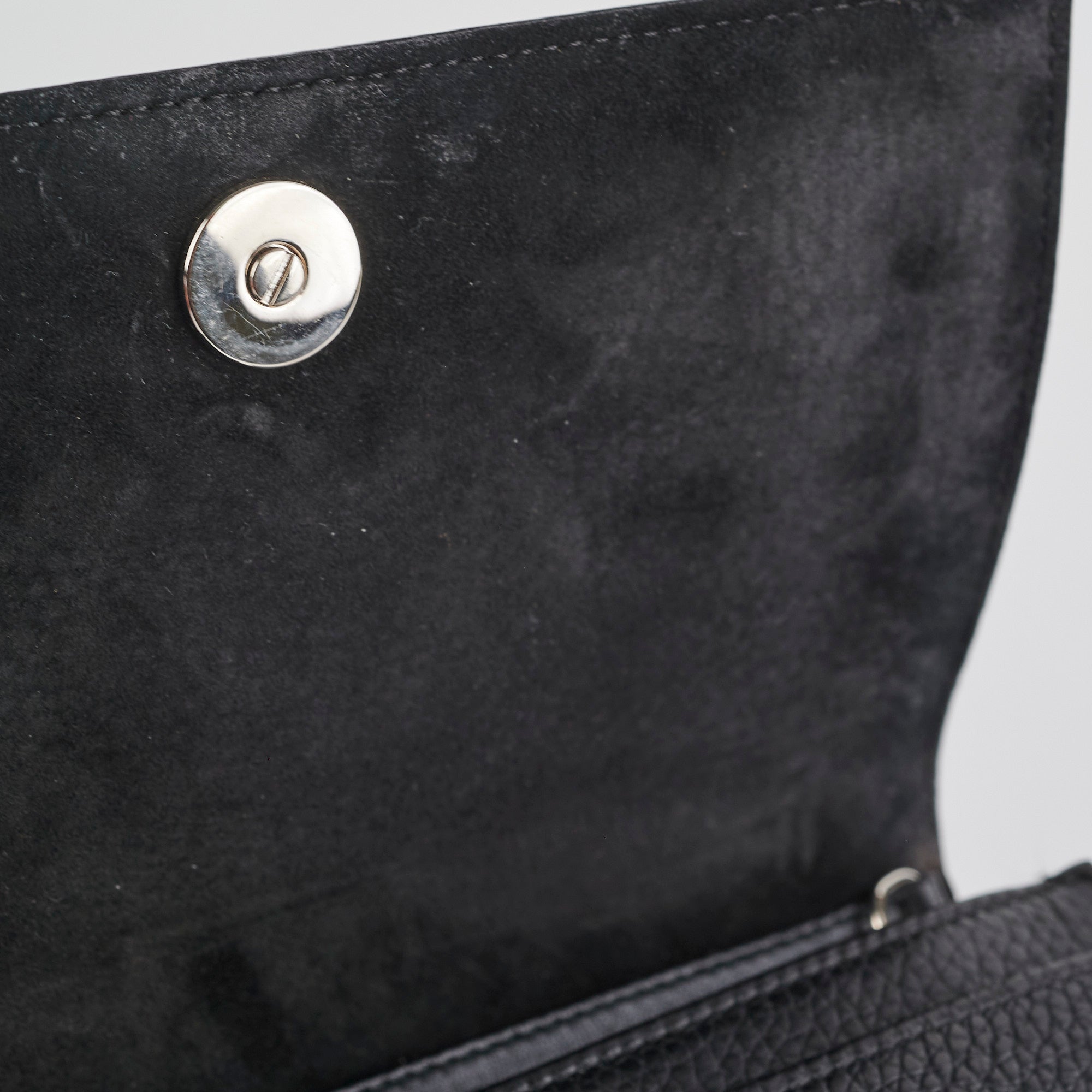 Christian Dior Diorama Black Wallet On Chain