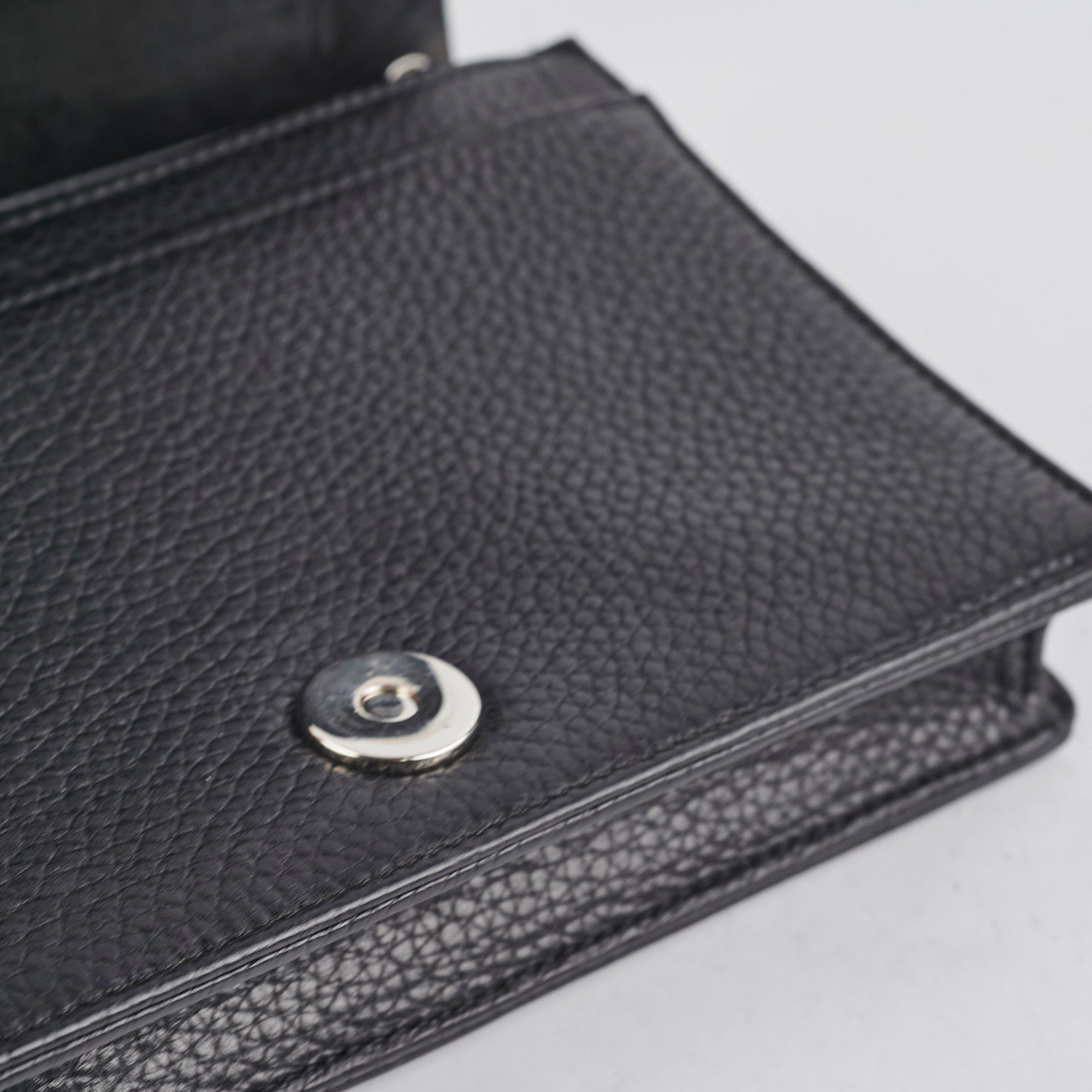Christian Dior Diorama Black Wallet On Chain