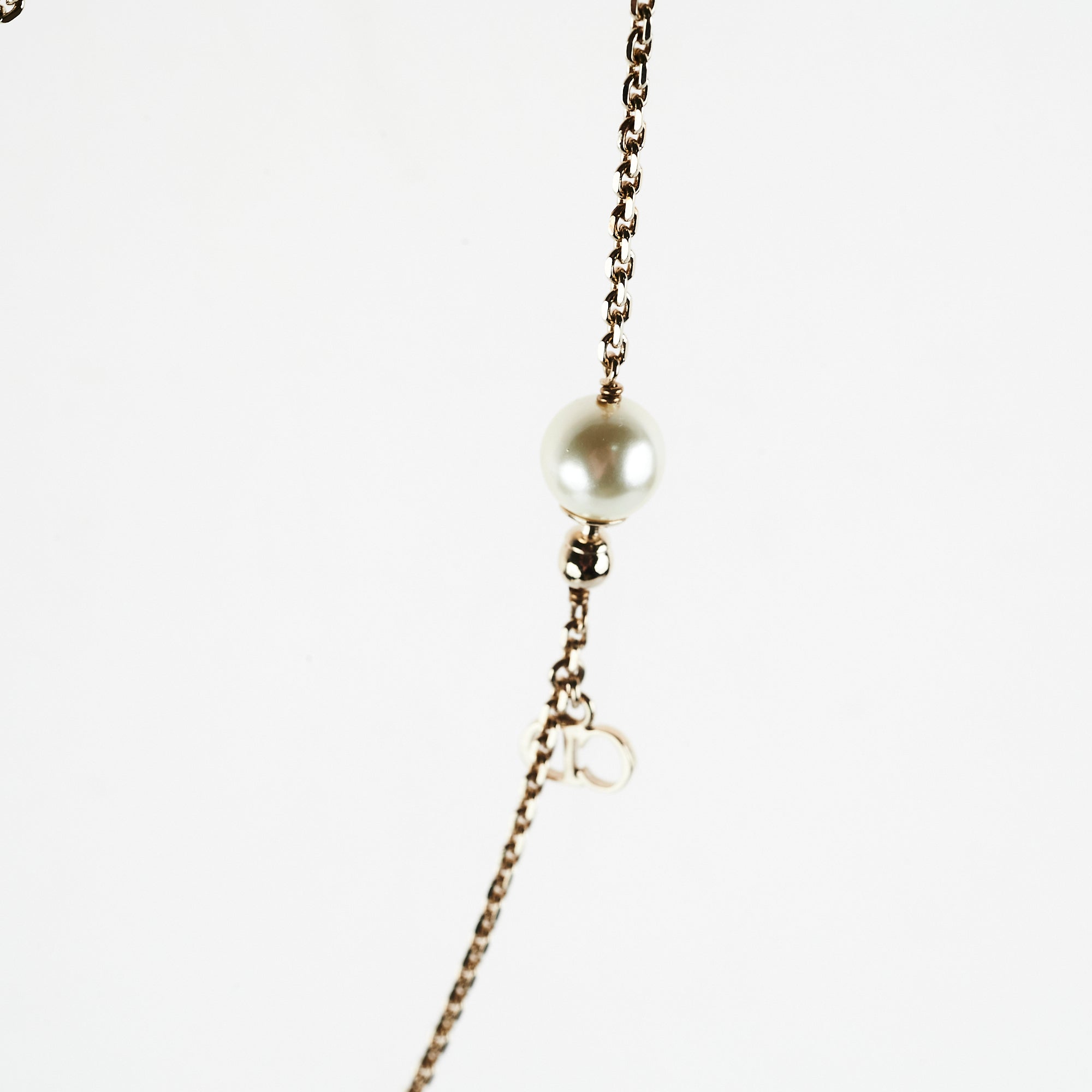 Dior CD Pearl Necklace