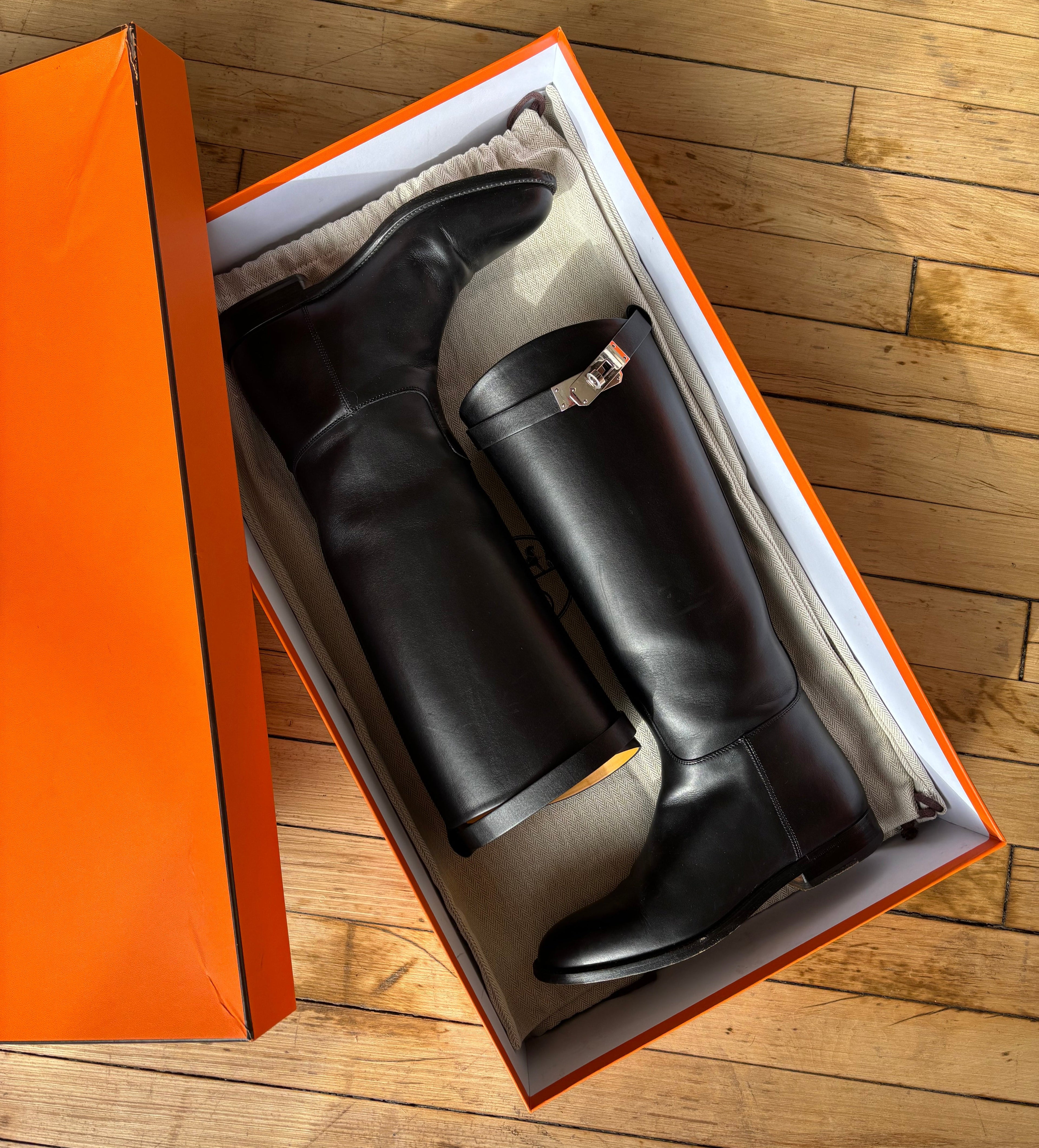 Hermes 'Jumping' Riding Boots - Women's 35.5