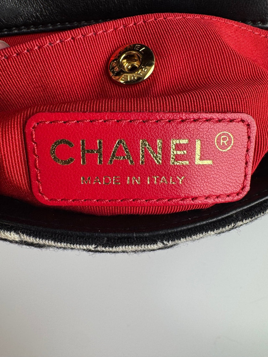 Chanel Sailor Bag Blue 2014 Striped Mini Rectangle Classic Single Flap Shoulder Bag