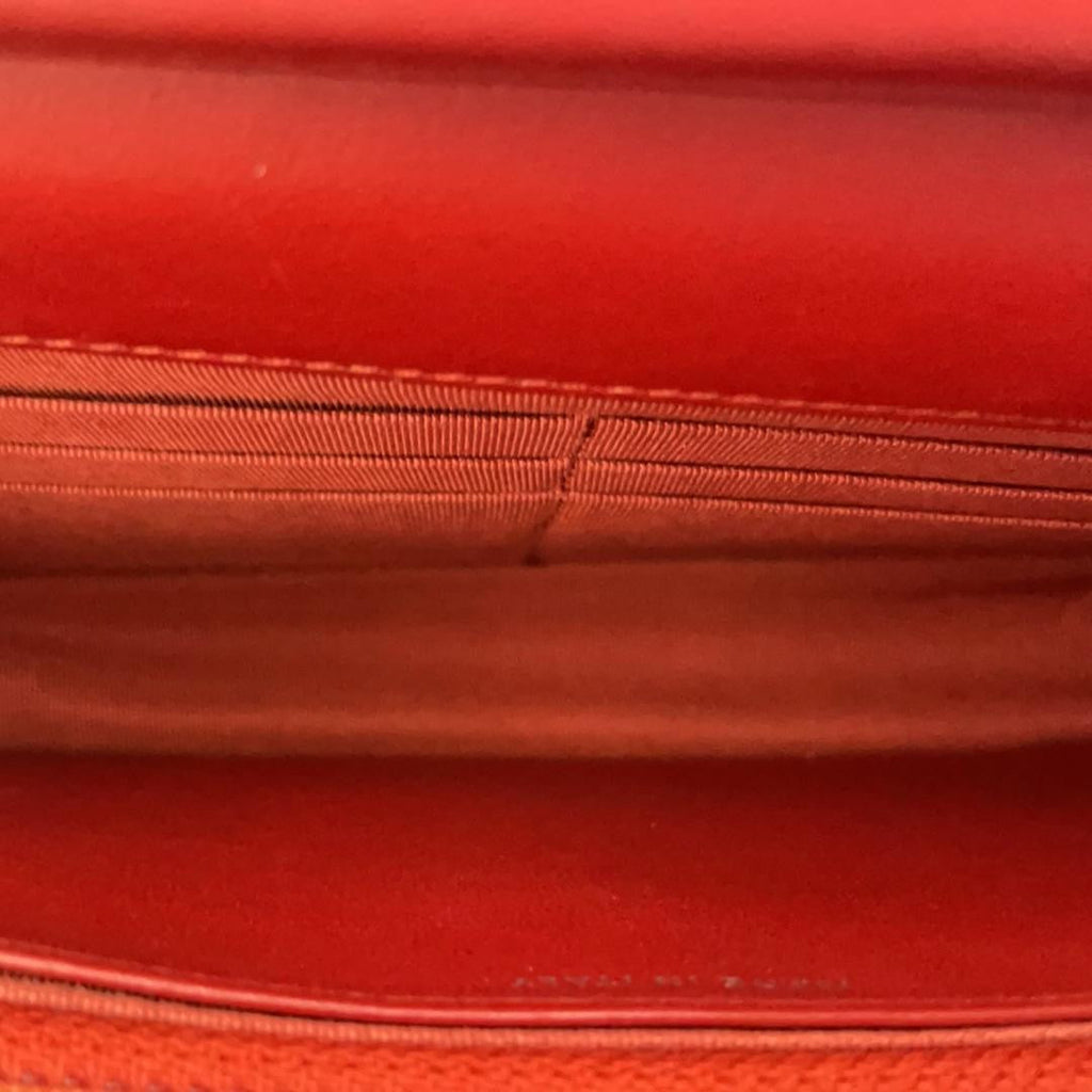 Chanel Red Wallet on Chain (WOC) Lambskin 2014