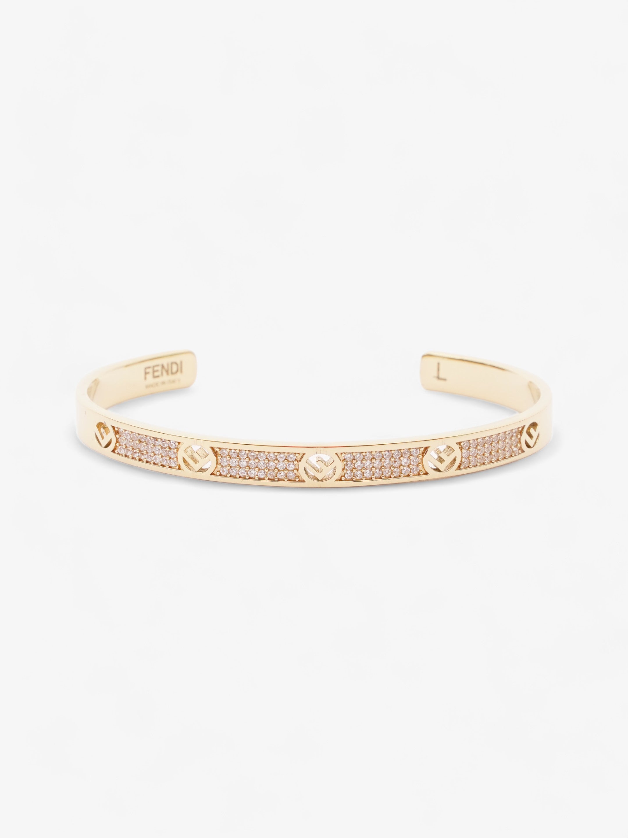 Fendi F Is Fendi Bracelet Gold Base Metal L