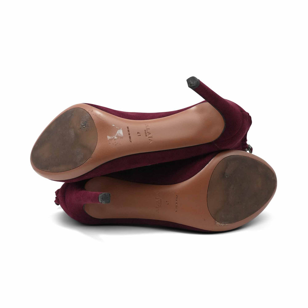 Alaia Cutout Ankle Boots - Women's 41