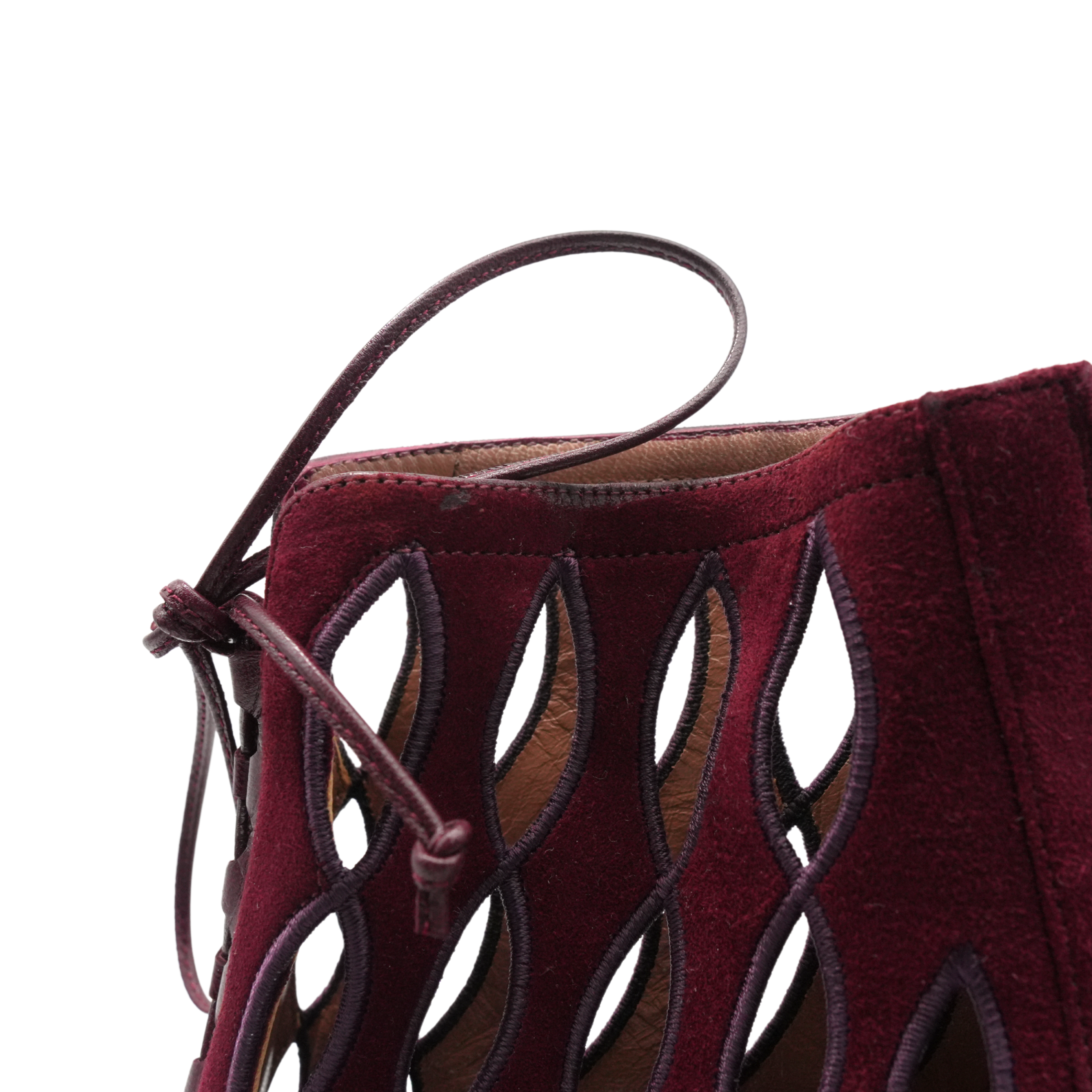 Alaia Cutout Ankle Boots - Women's 41