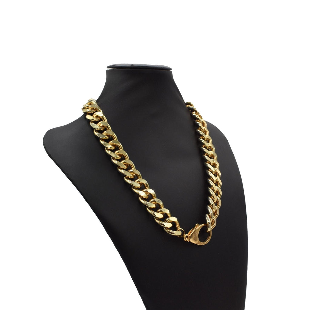 Alessandra Rich Cuban Link Chain Necklace