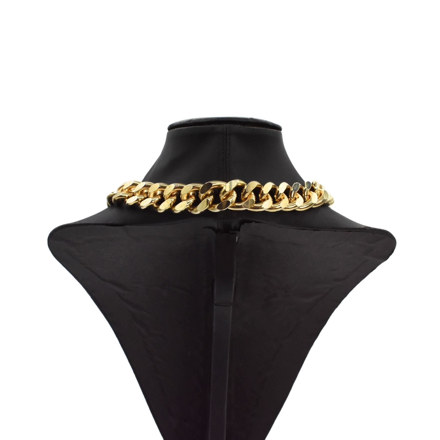 Alessandra Rich Cuban Link Chain Necklace