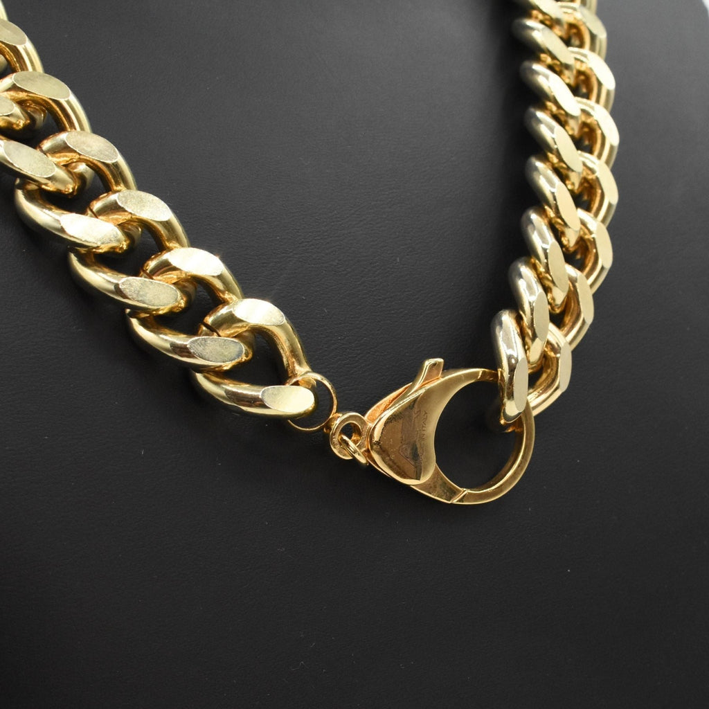 Alessandra Rich Cuban Link Chain Necklace