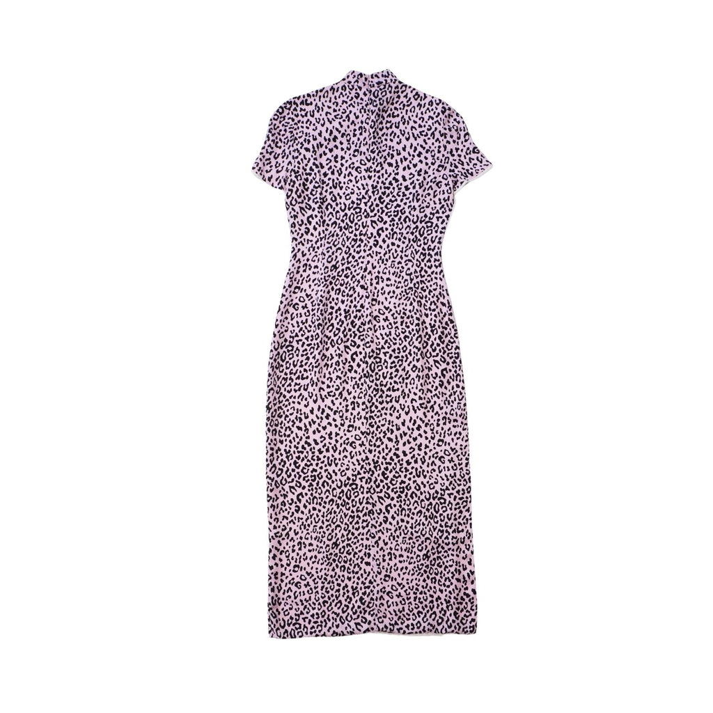 Alessandra Rich 'Small Leopard' Dress - Women's 40