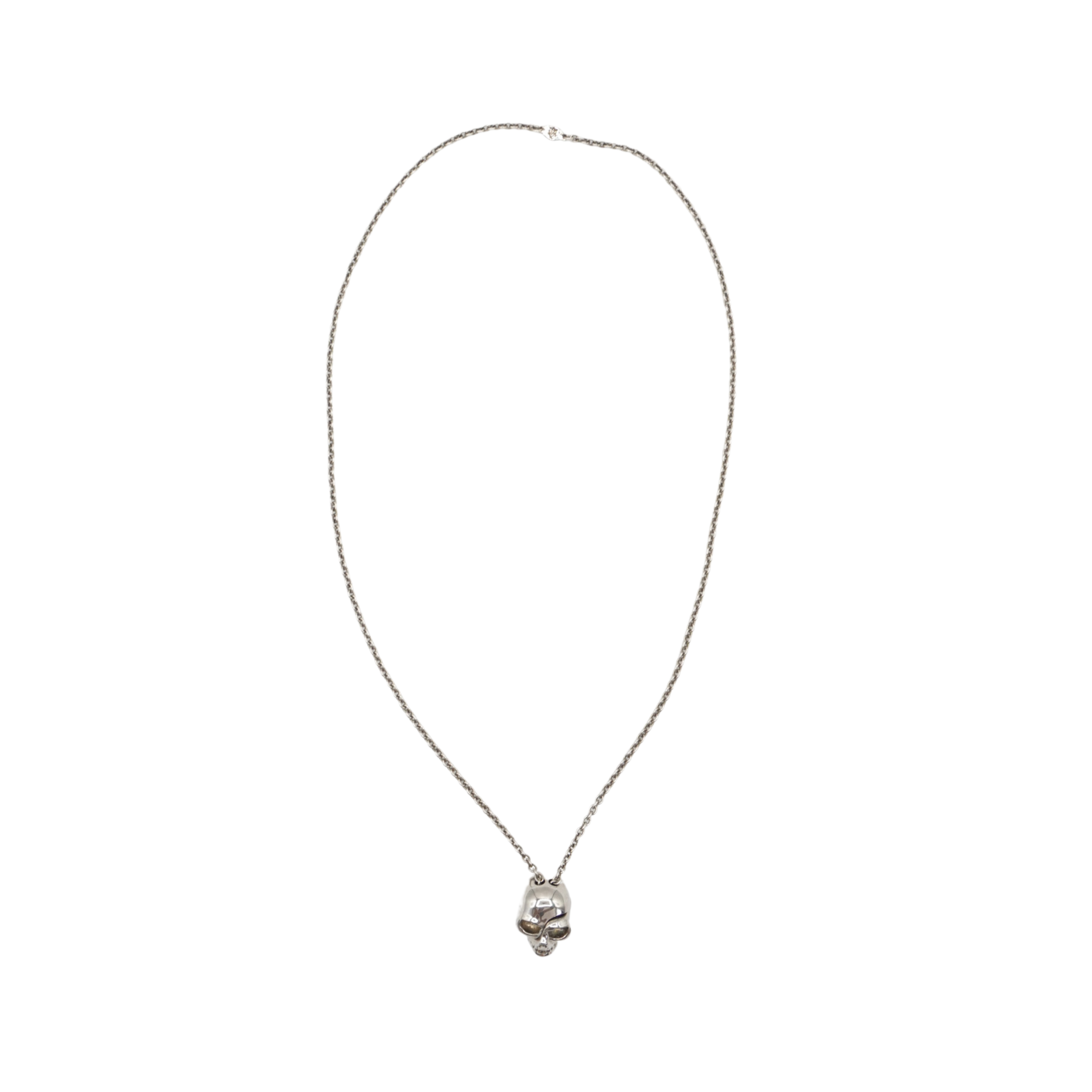Alexander McQueen Stacked Skull Pendant Necklace