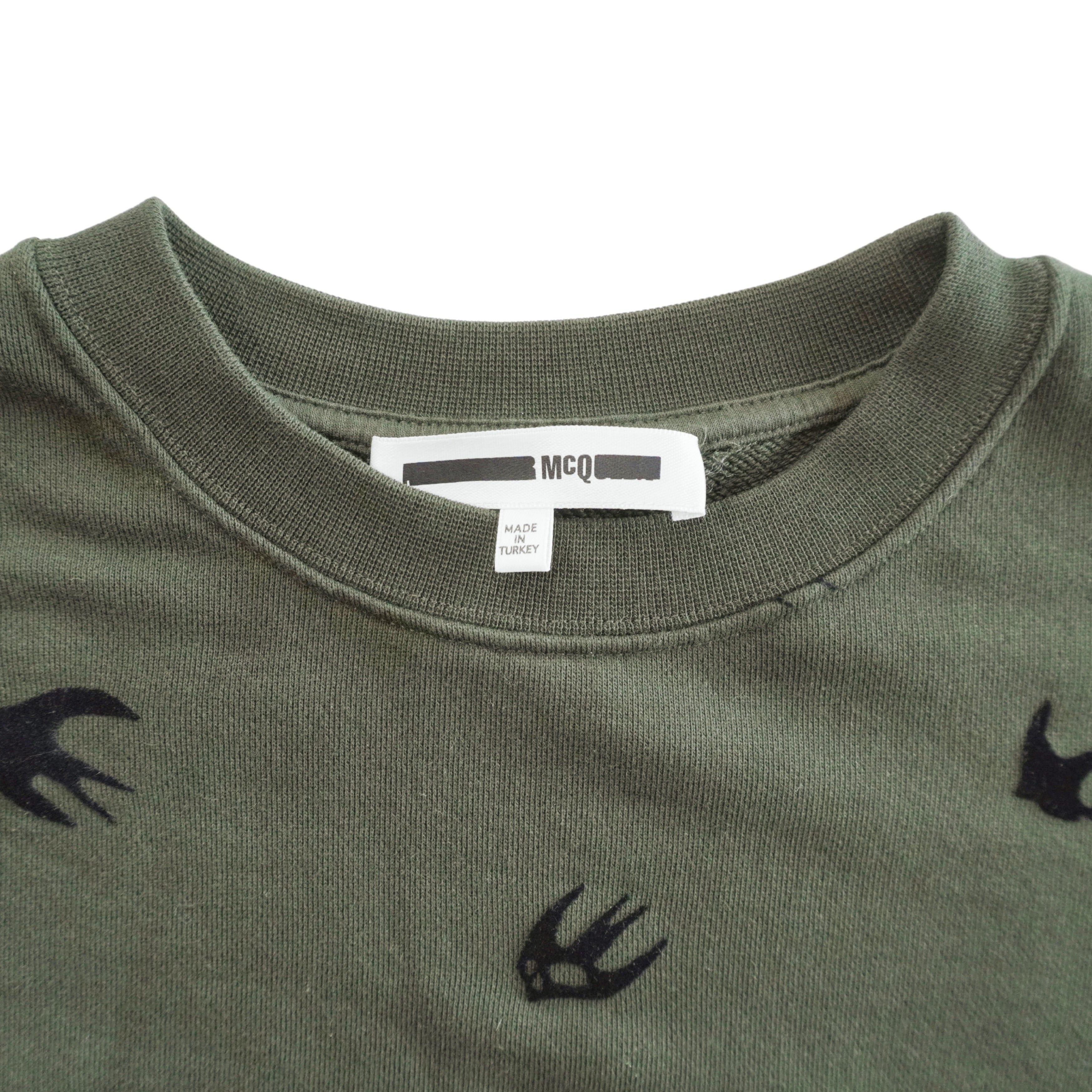 McQ by McQueen 'Sparrow' Crewneck Sweater - Women's S