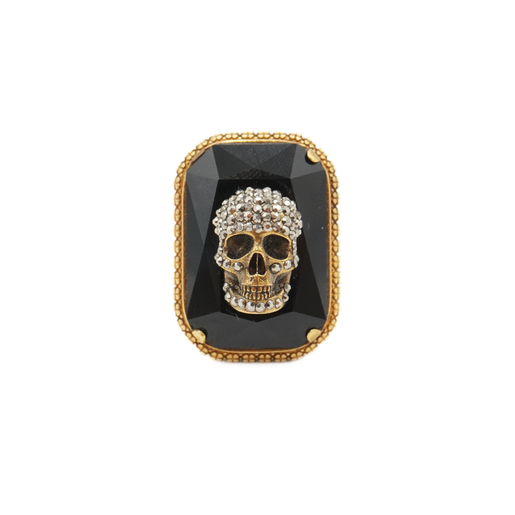 Alexander McQueen 'Jewelled Skull' Ring - 11
