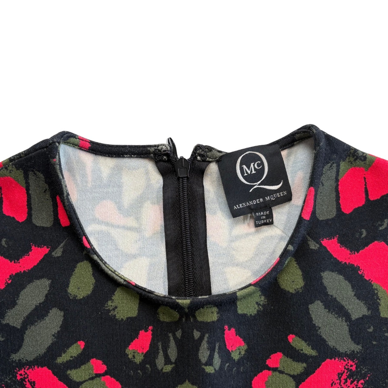 McQ by McQueen 'Butterfly' Fitted Dress - Women's XS