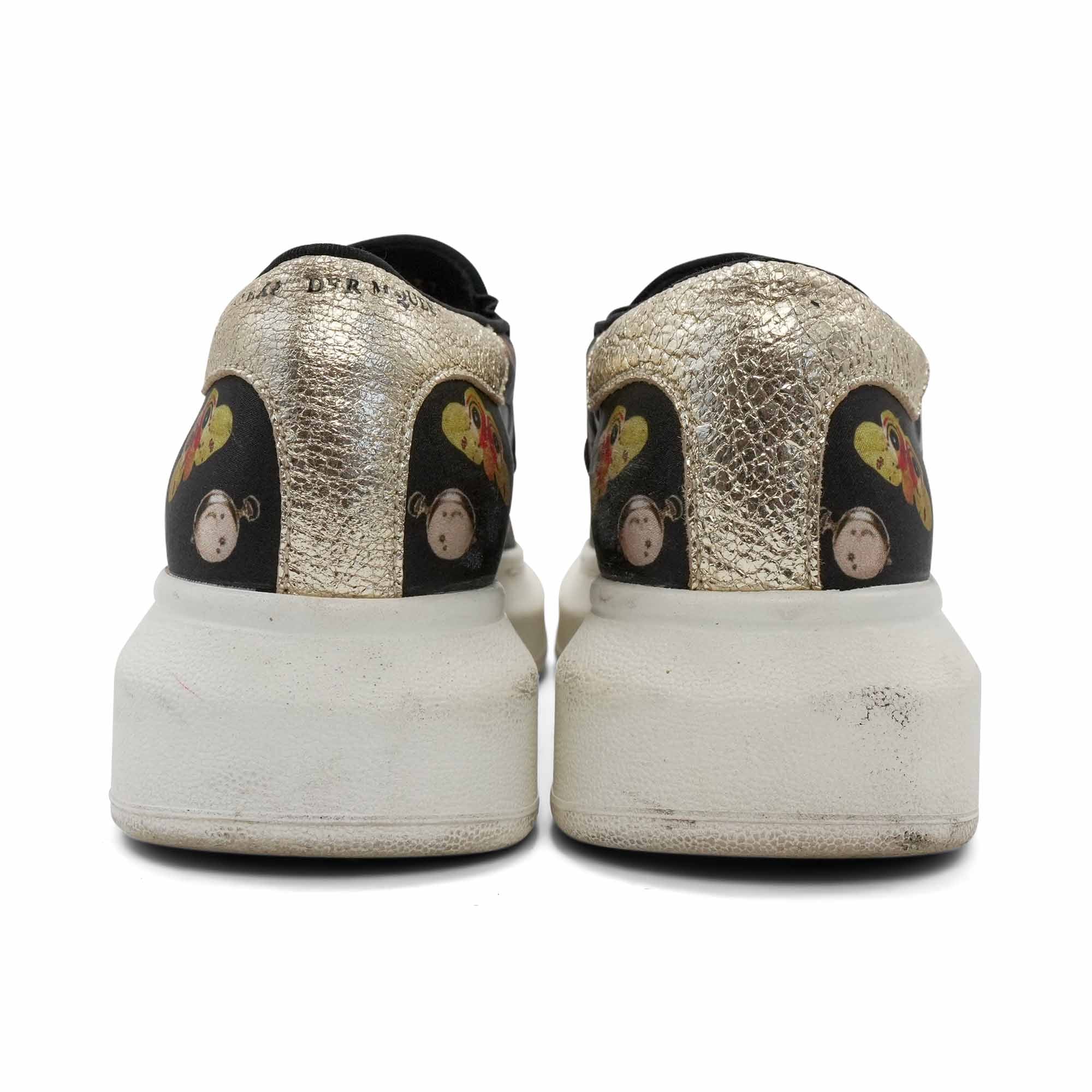 Alexander McQueen 'Obsession Talisman' Slipon Sneakers - Women's 37.5