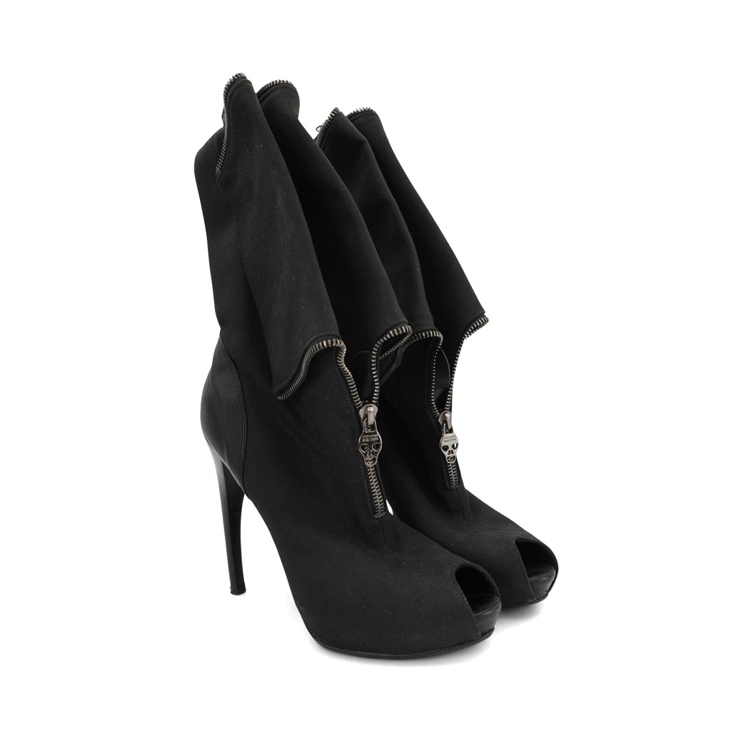 Alexander McQueen Stiletto Booties - Women's 38