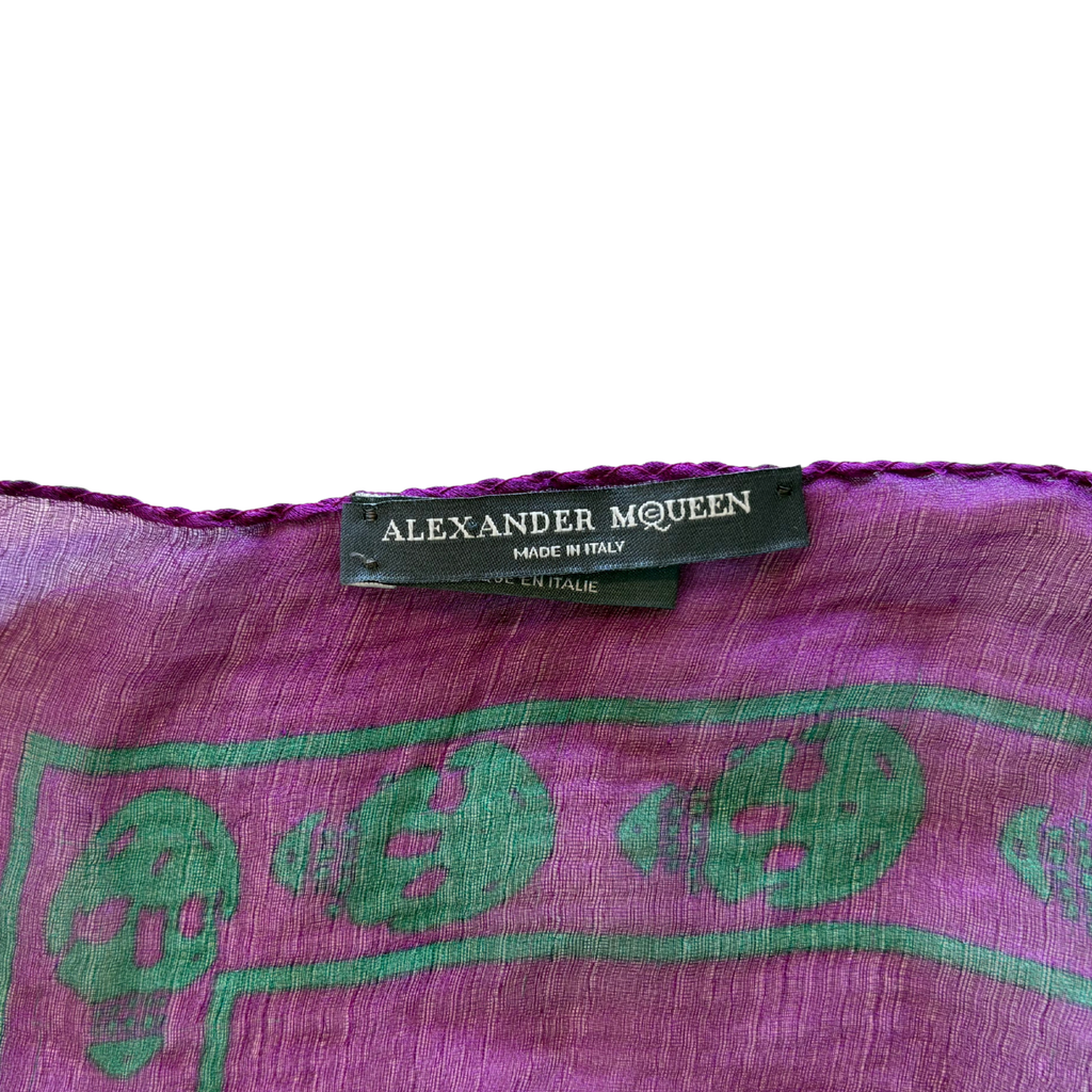 Alexander McQueen Skull Scarf