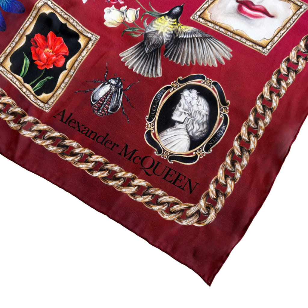 Alexander McQueen 'Cameo and Curiosity' Scarf