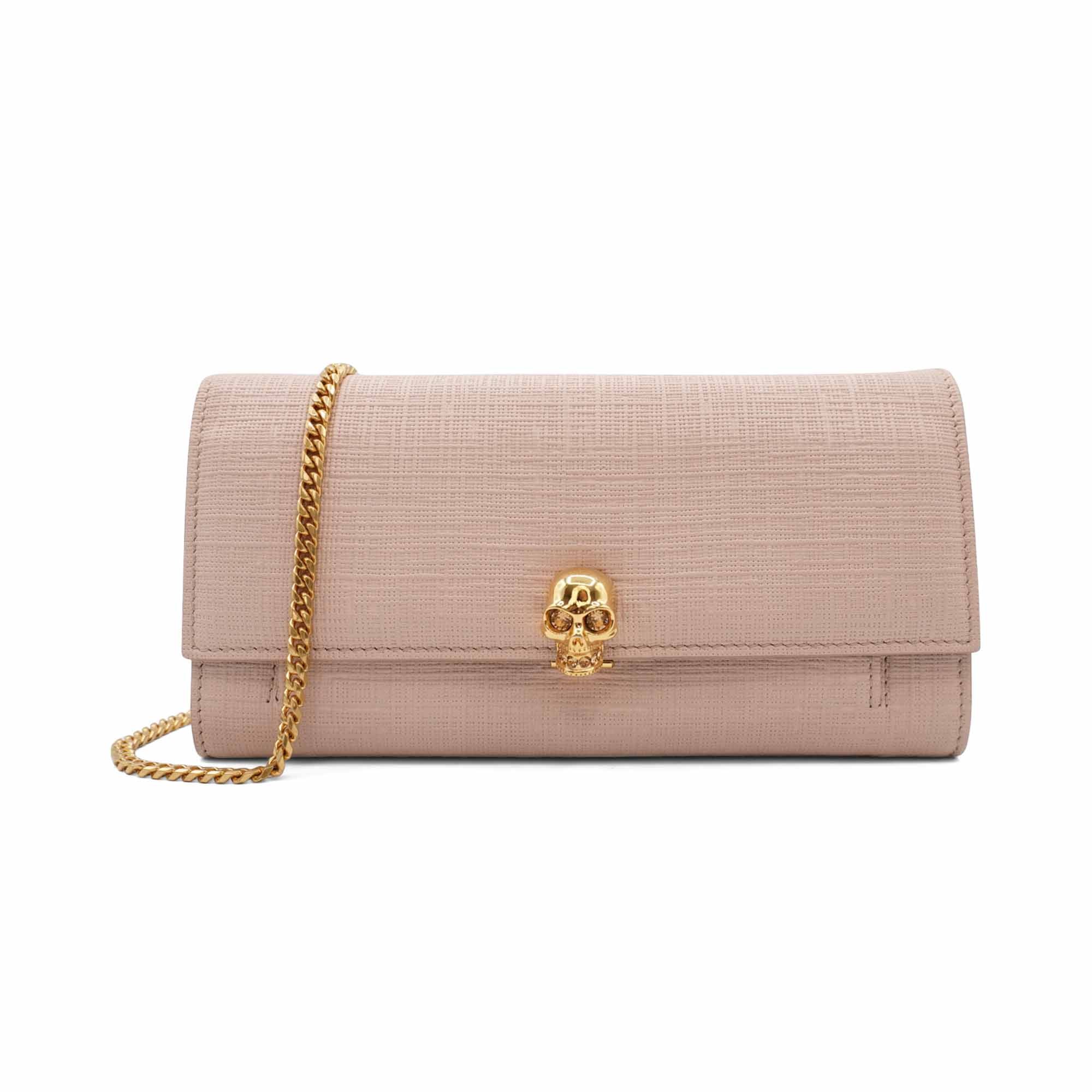 Alexander McQueen 'Skull' Wallet on Chain