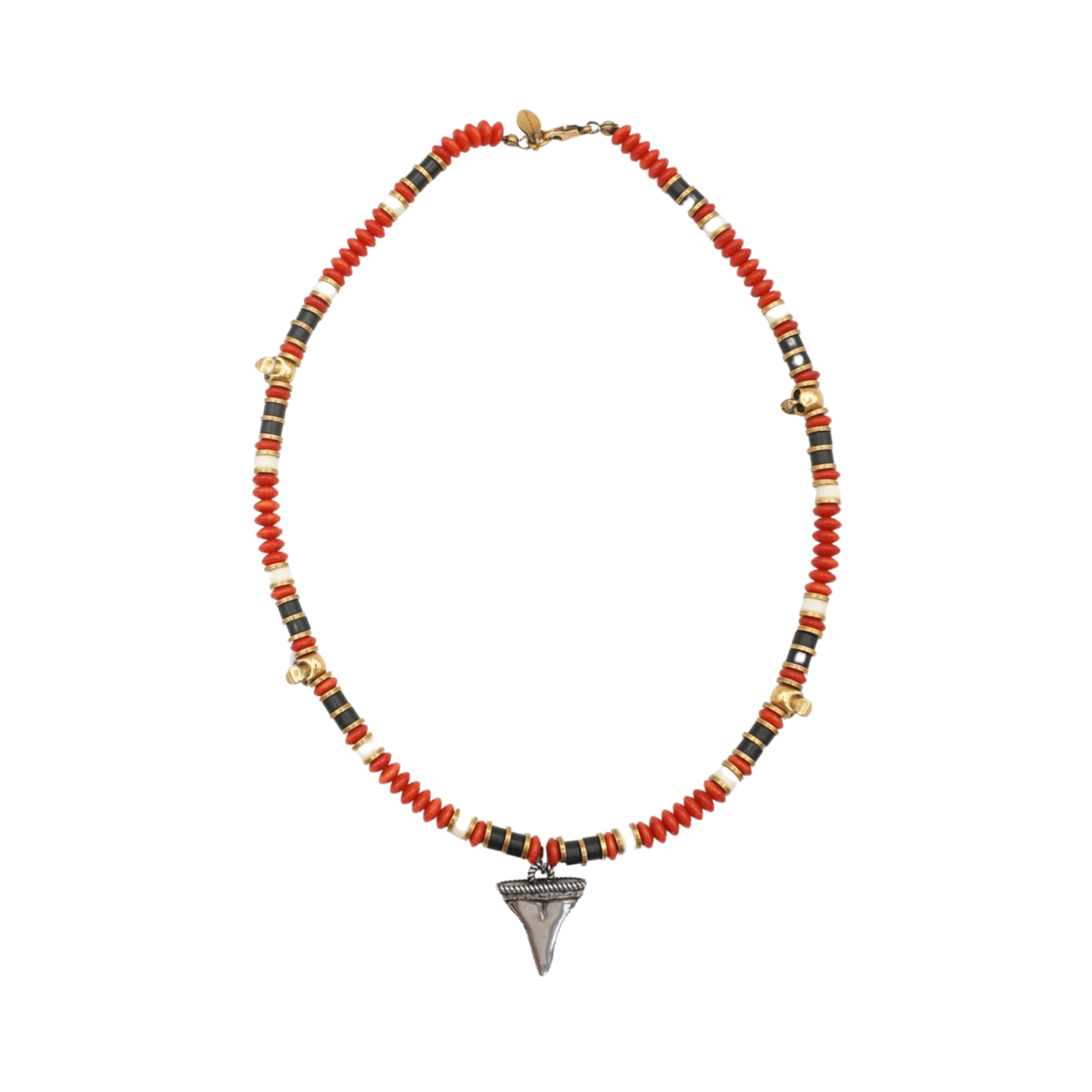 Alexander McQueen Shark Tooth Pendant Necklace