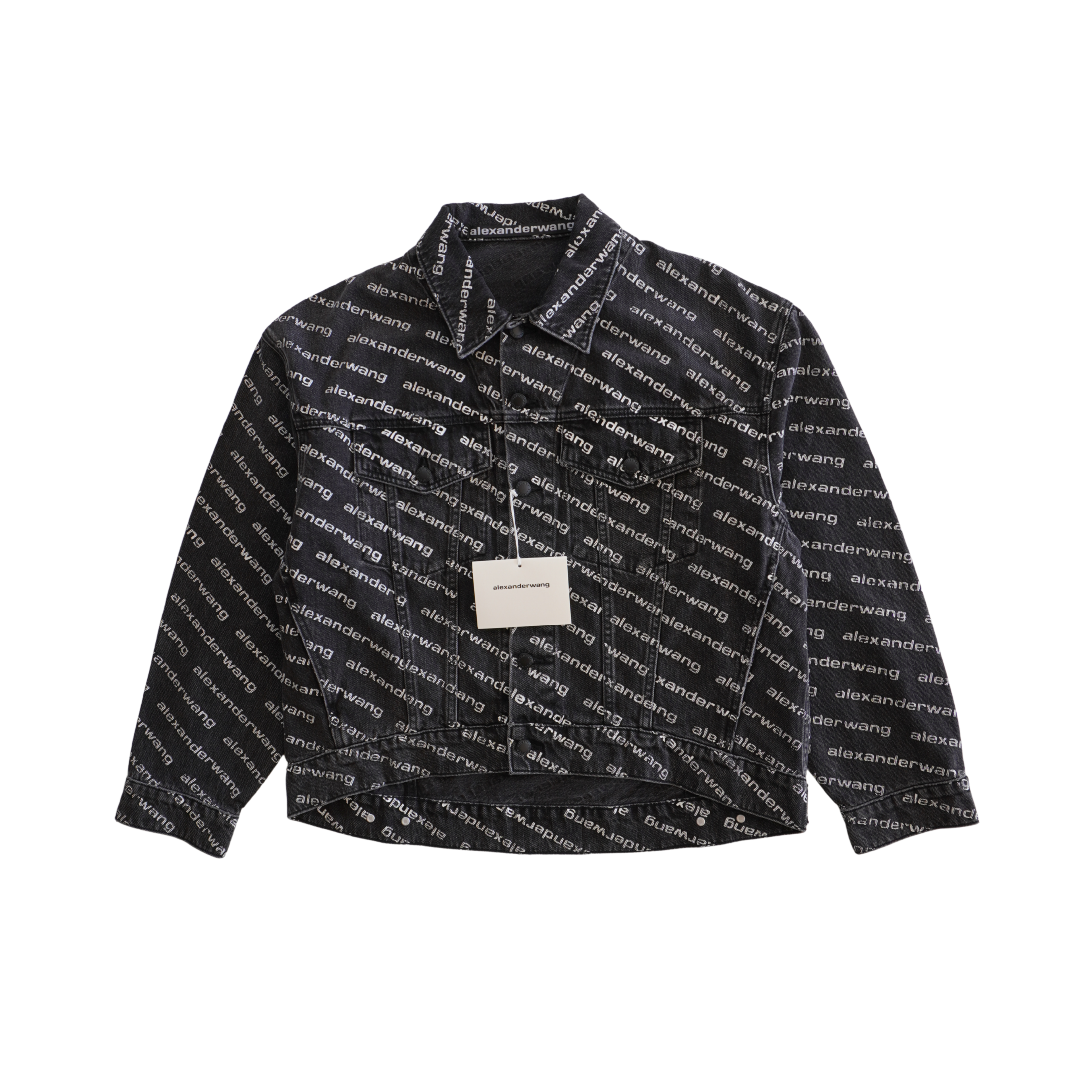 Alexander Wang 'Falling Black' Jacket - Women's L