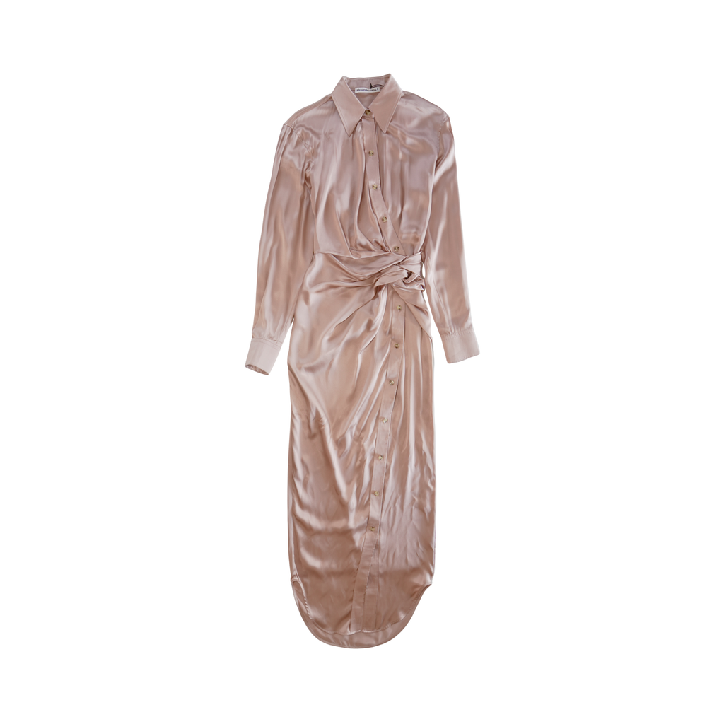 Alexanderwang.t Draped Shirt Dress - Women's 2