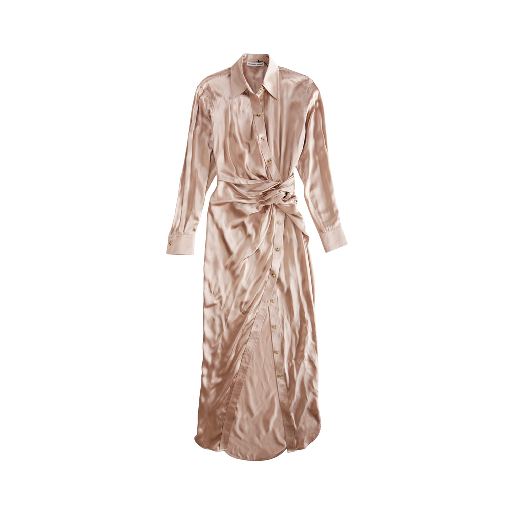 Alexanderwang.t Draped Shirt Dress - Women's 2