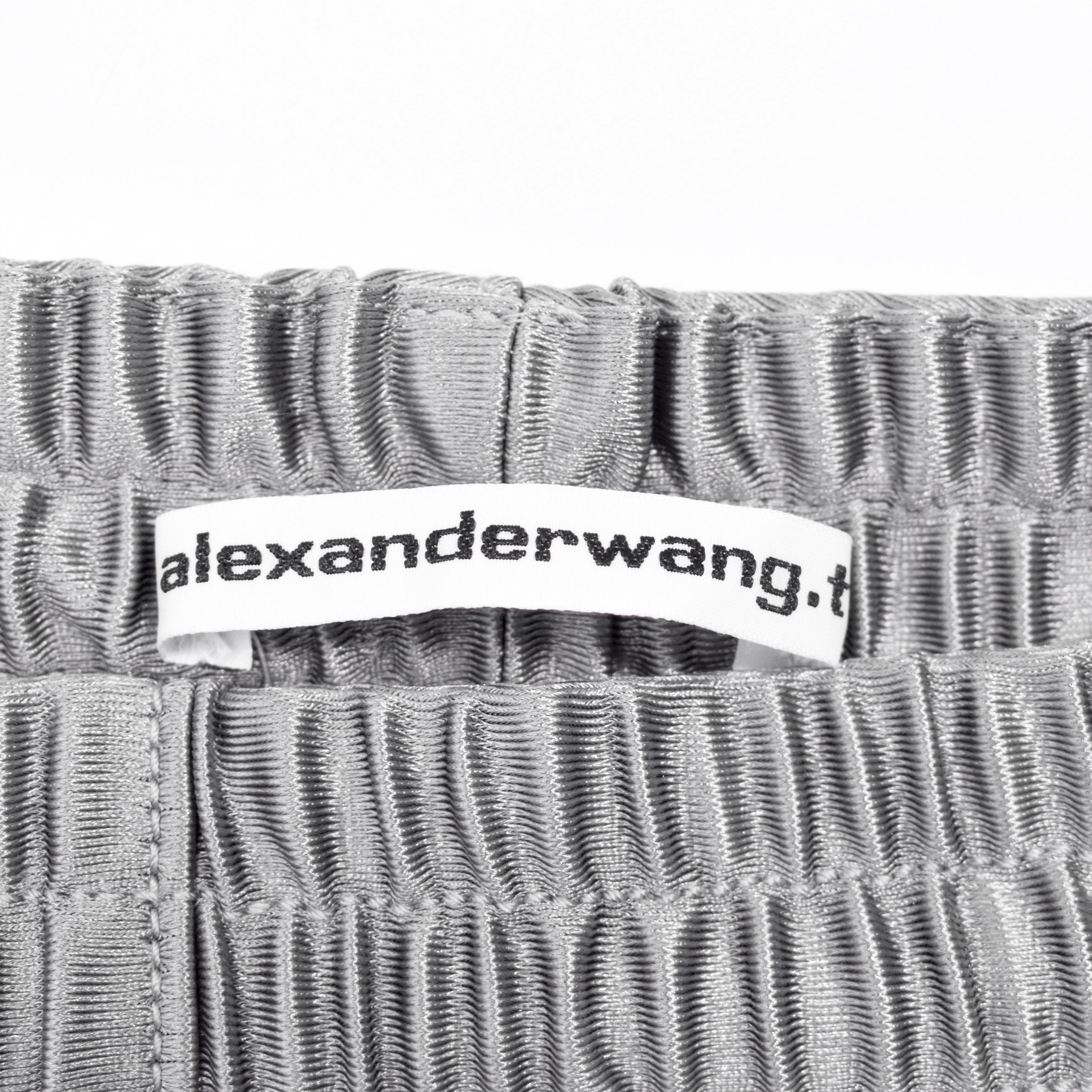 Alexanderwang.T Metallic Track Pants - Women's XS