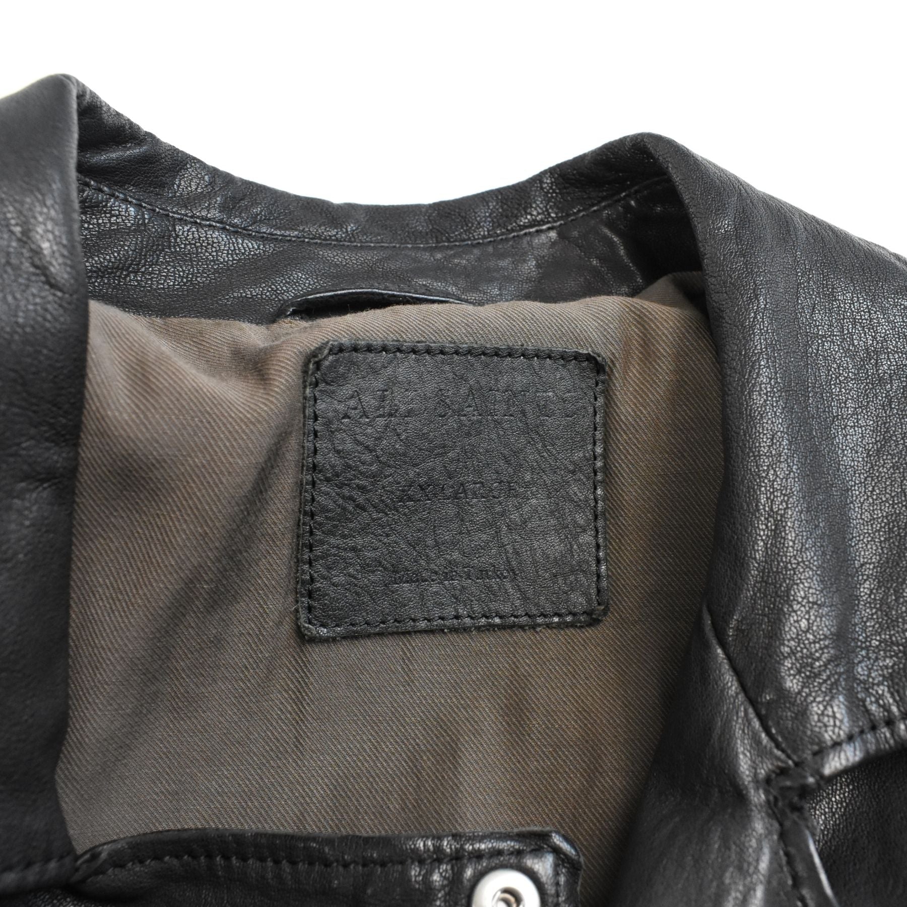 All Saints Biker Jacket - Men's XXL