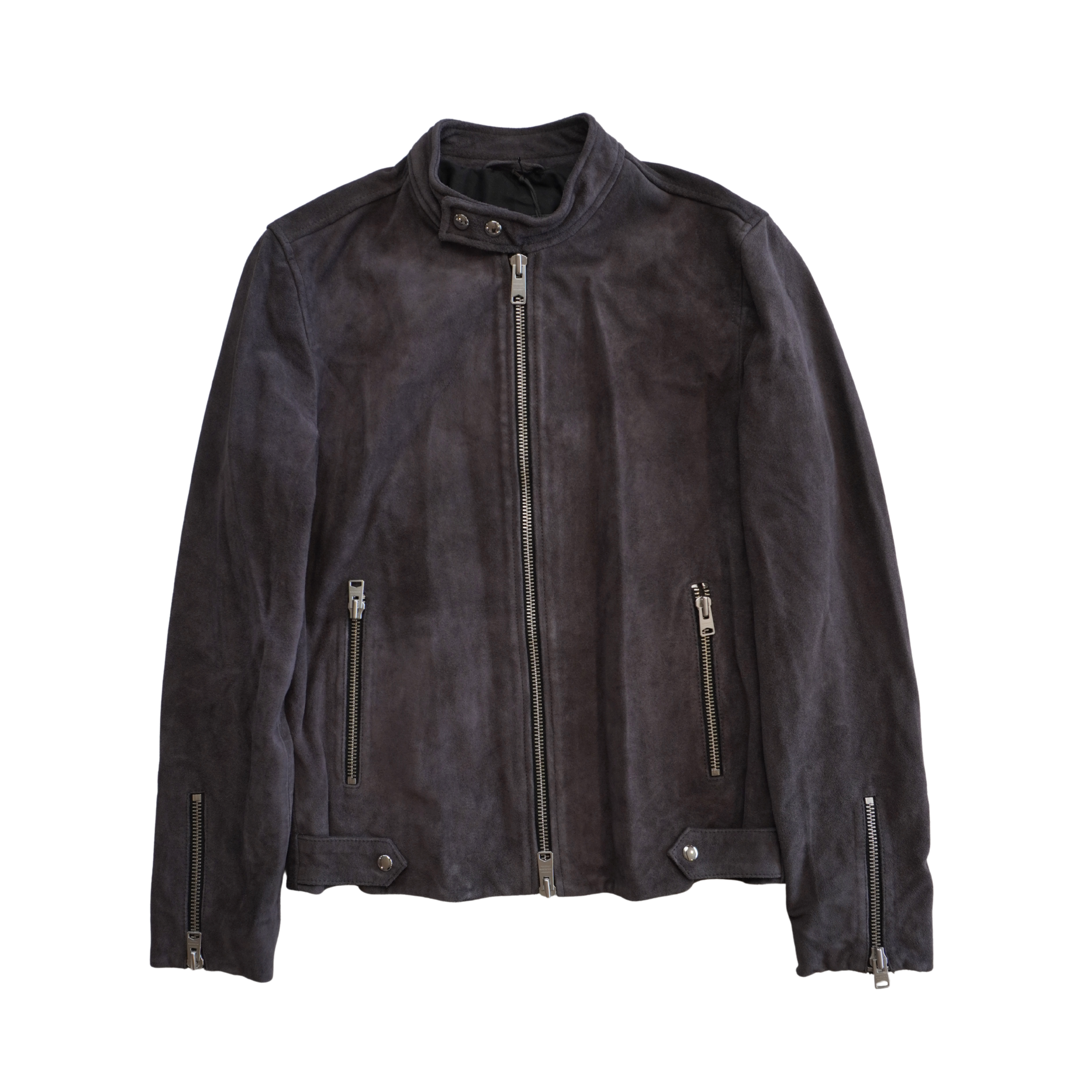 All Saints 'Driver' Suede Jacket - Men's S