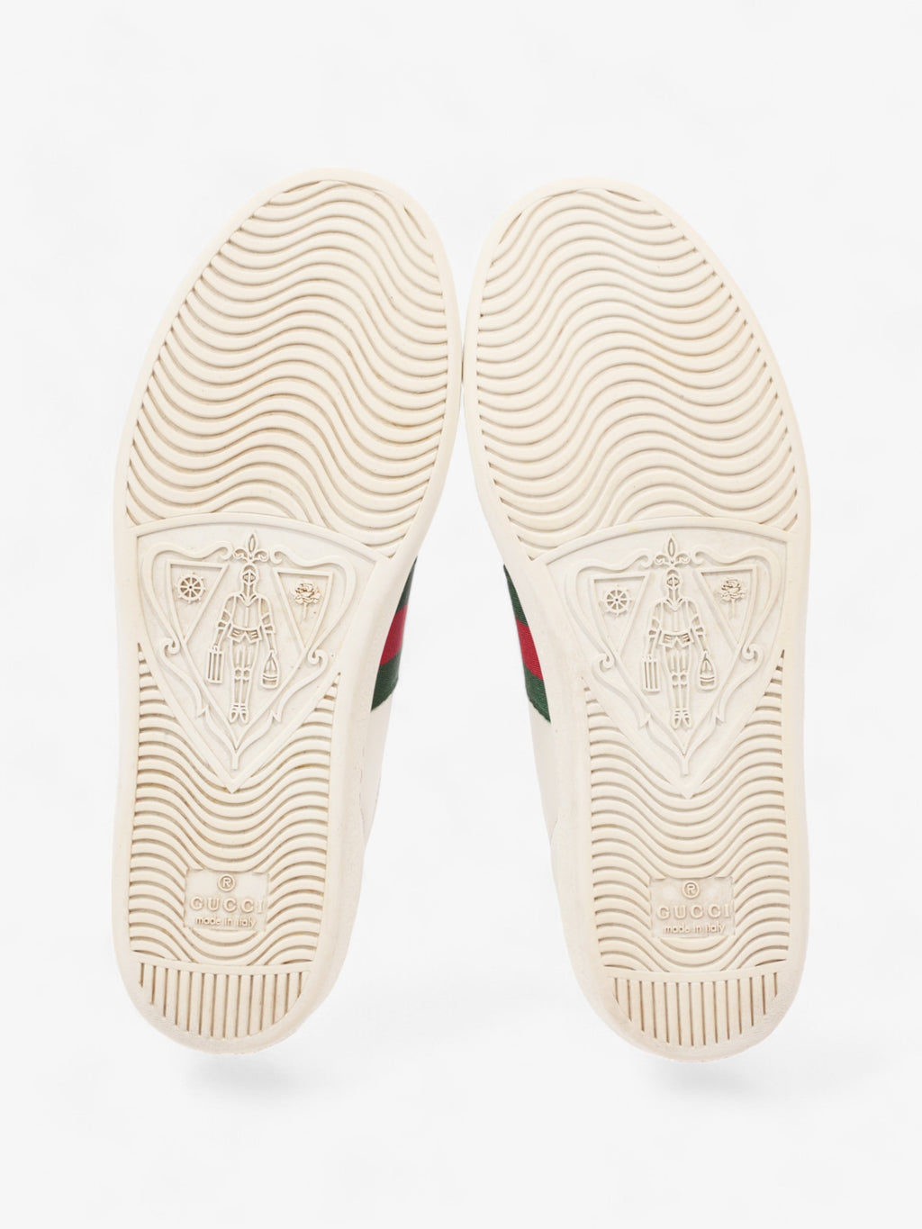 Gucci Ace Embroidered Bee White / Green / Red Leather EU 37 UK 4